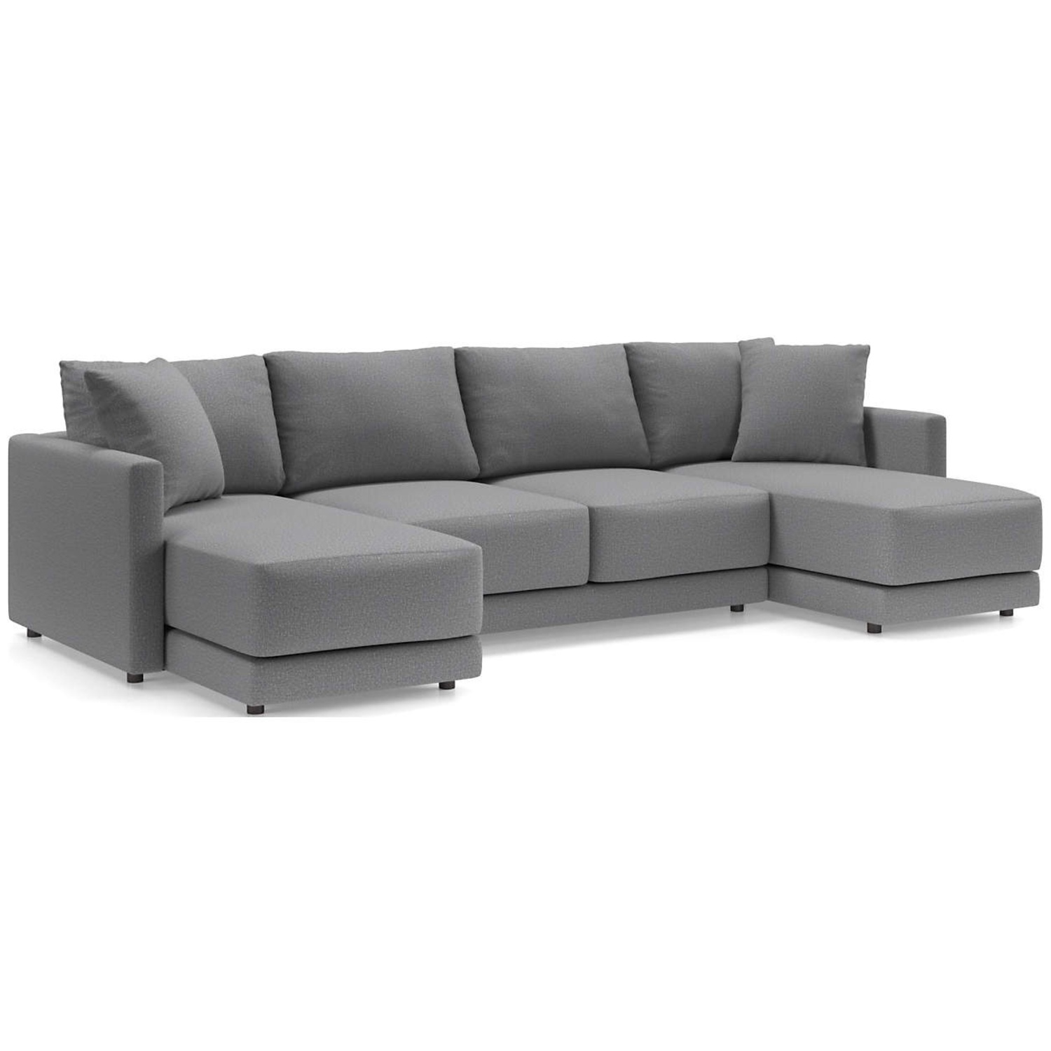 Crate & Barrel Gather Three Piece Sofa - image-4