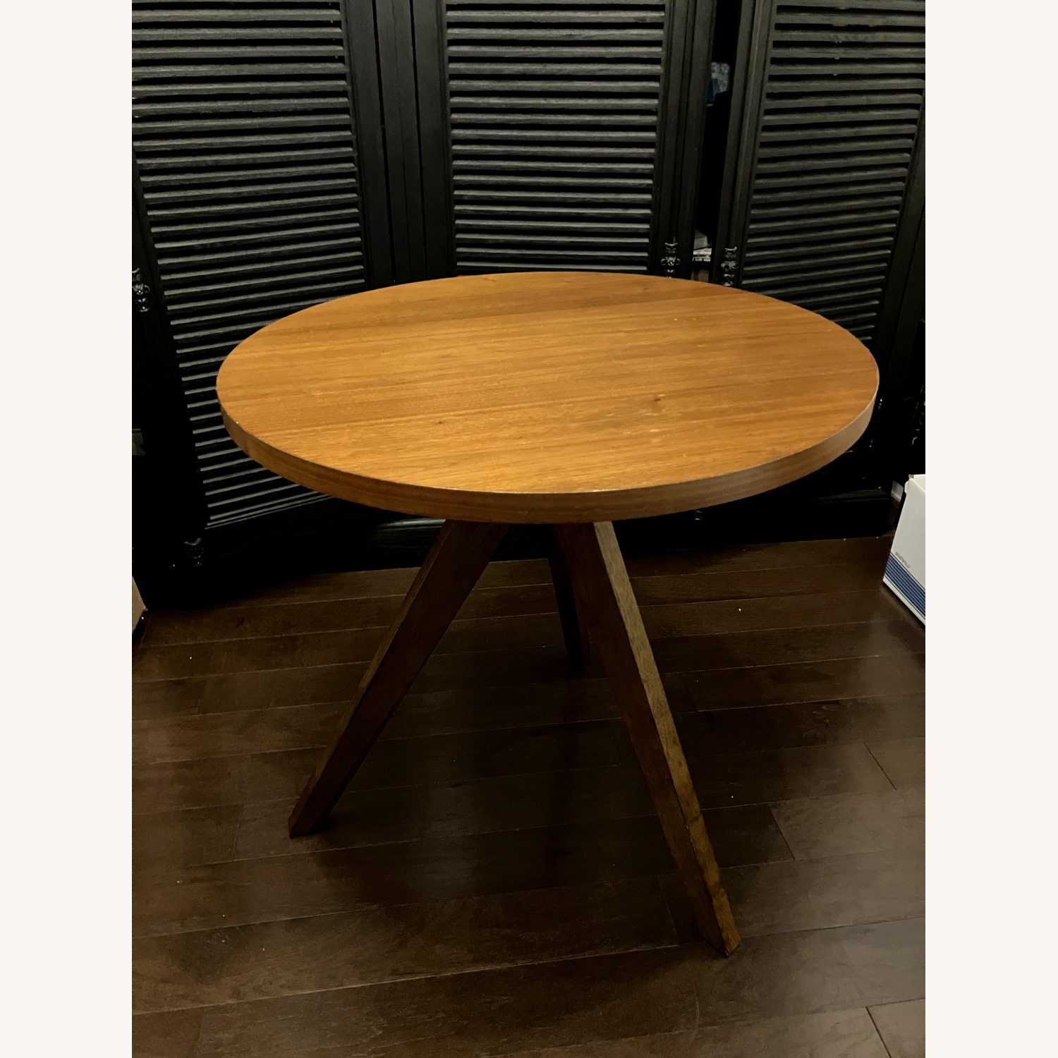West Elm Tripod Dining Table Walnut - image-1