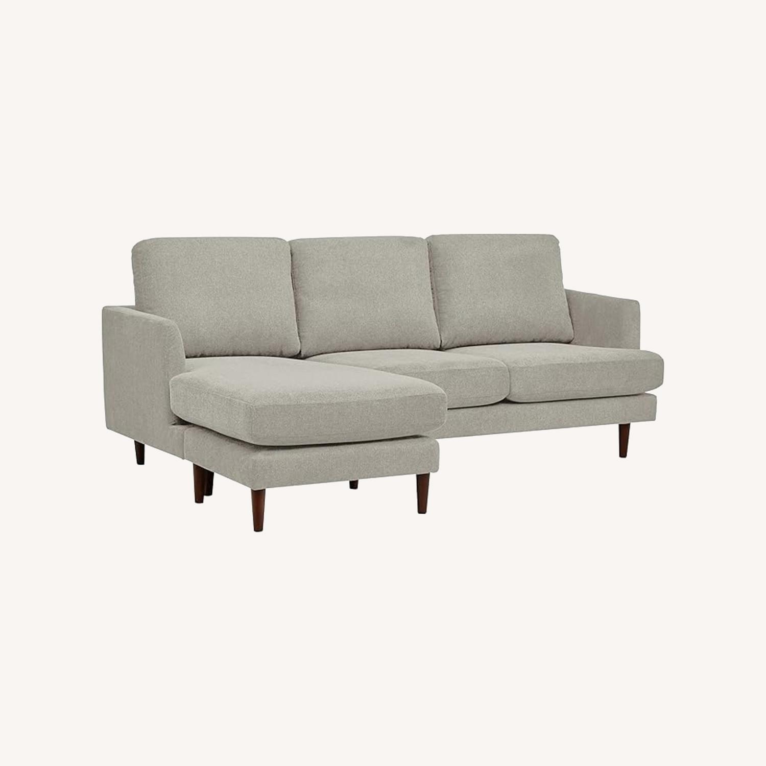 Amazon Rivet Revolve 3 seat Chaise Sofa - image-0