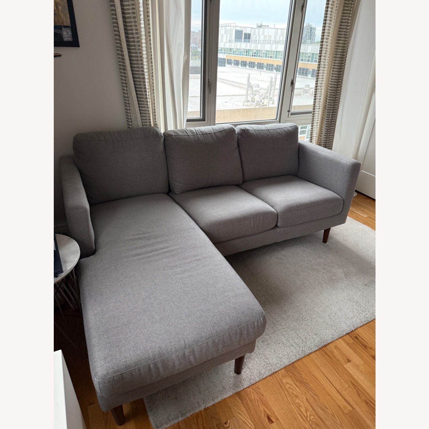 Amazon Rivet Revolve 3 seat Chaise Sofa - image-1