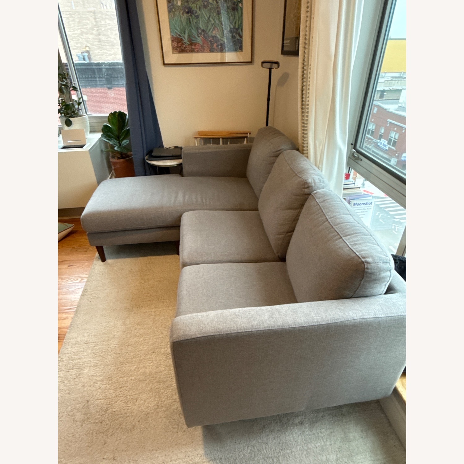 Amazon Rivet Revolve 3 seat Chaise Sofa - image-2