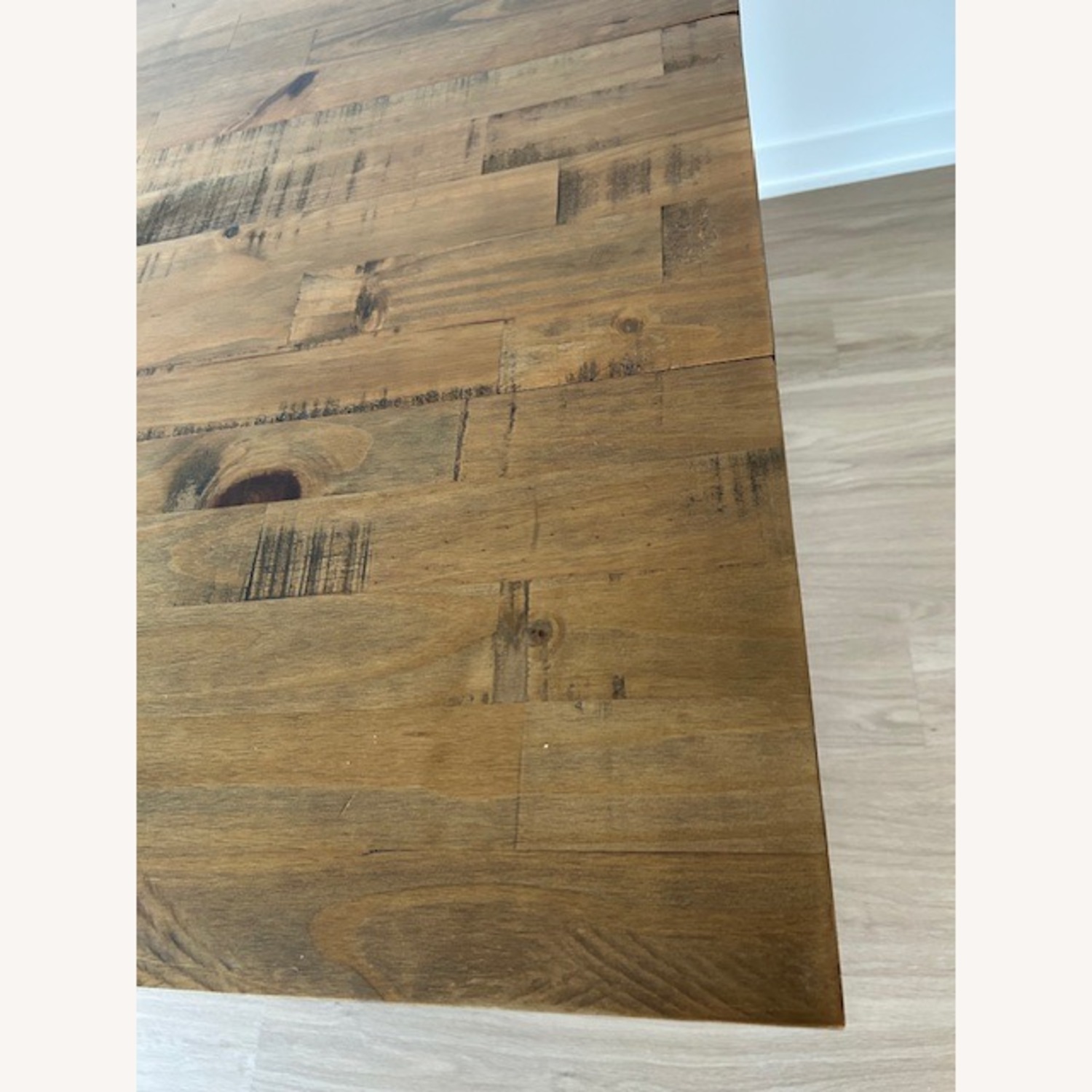 Wayfair Union Rustic Amarapal Pine Solid Wood Dining Table - image-3