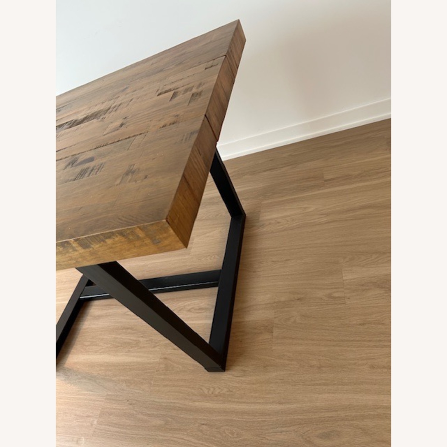Wayfair Union Rustic Amarapal Pine Solid Wood Dining Table - image-2