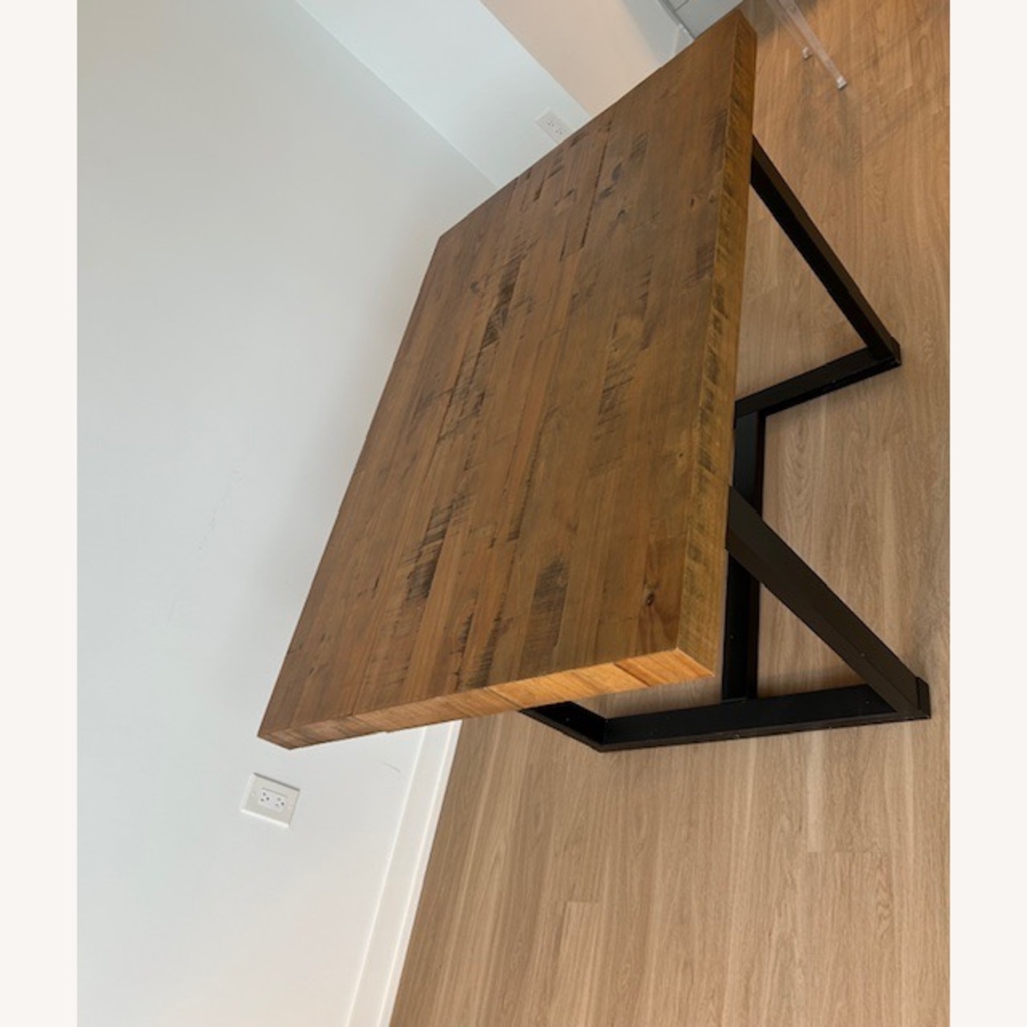 Wayfair Union Rustic Amarapal Pine Solid Wood Dining Table - image-5