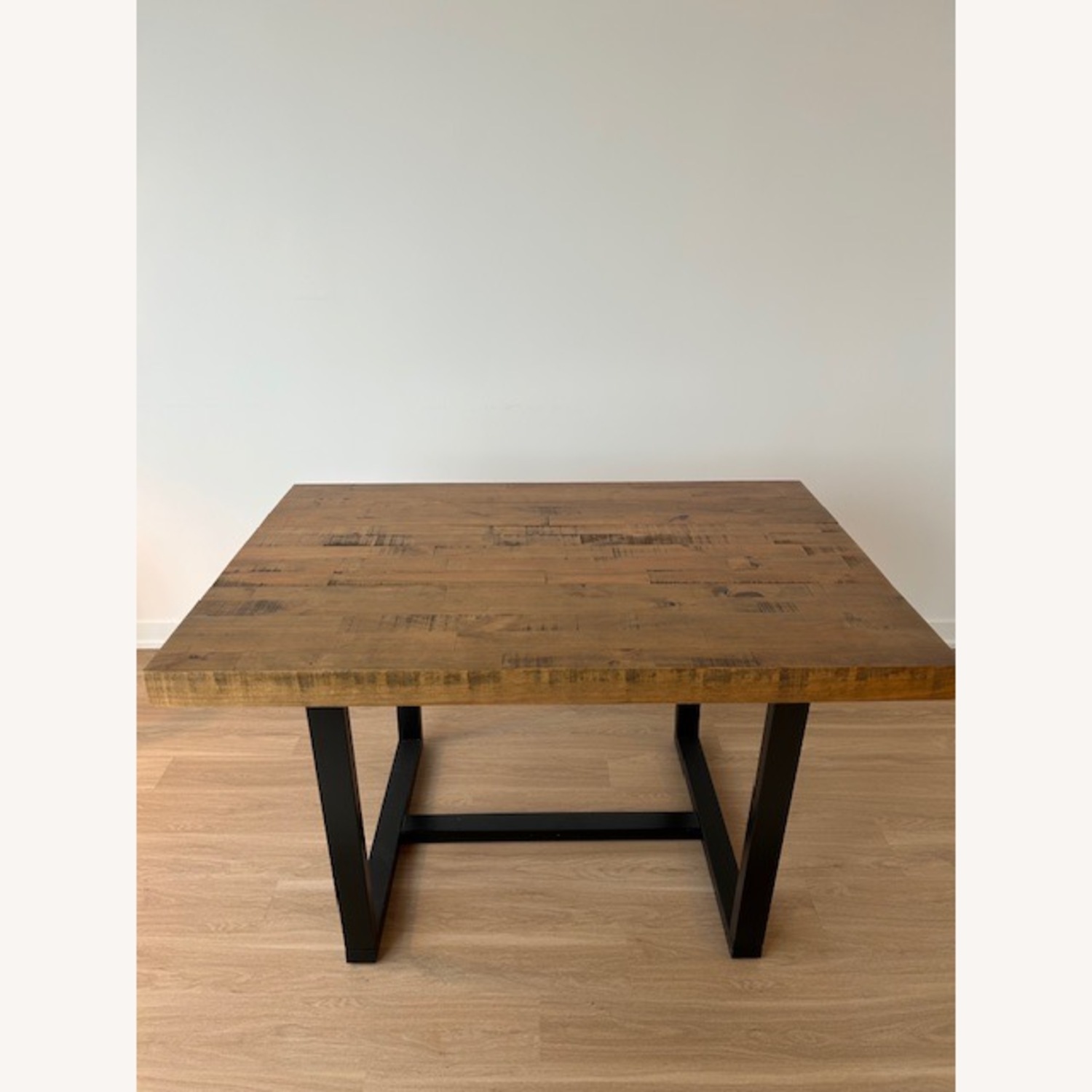 Wayfair Union Rustic Amarapal Pine Solid Wood Dining Table - image-1