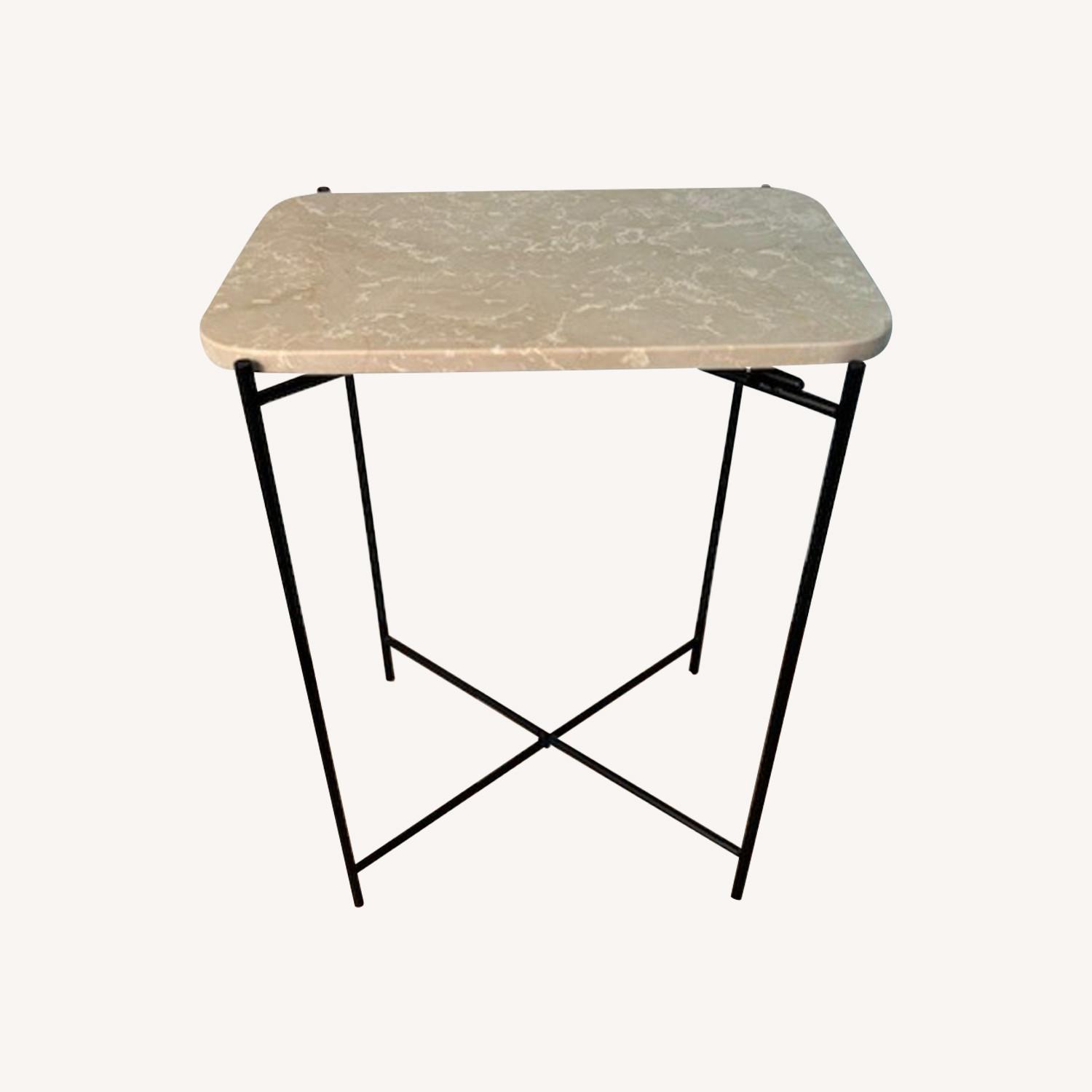 Zara Home Marble Side Table - AptDeco