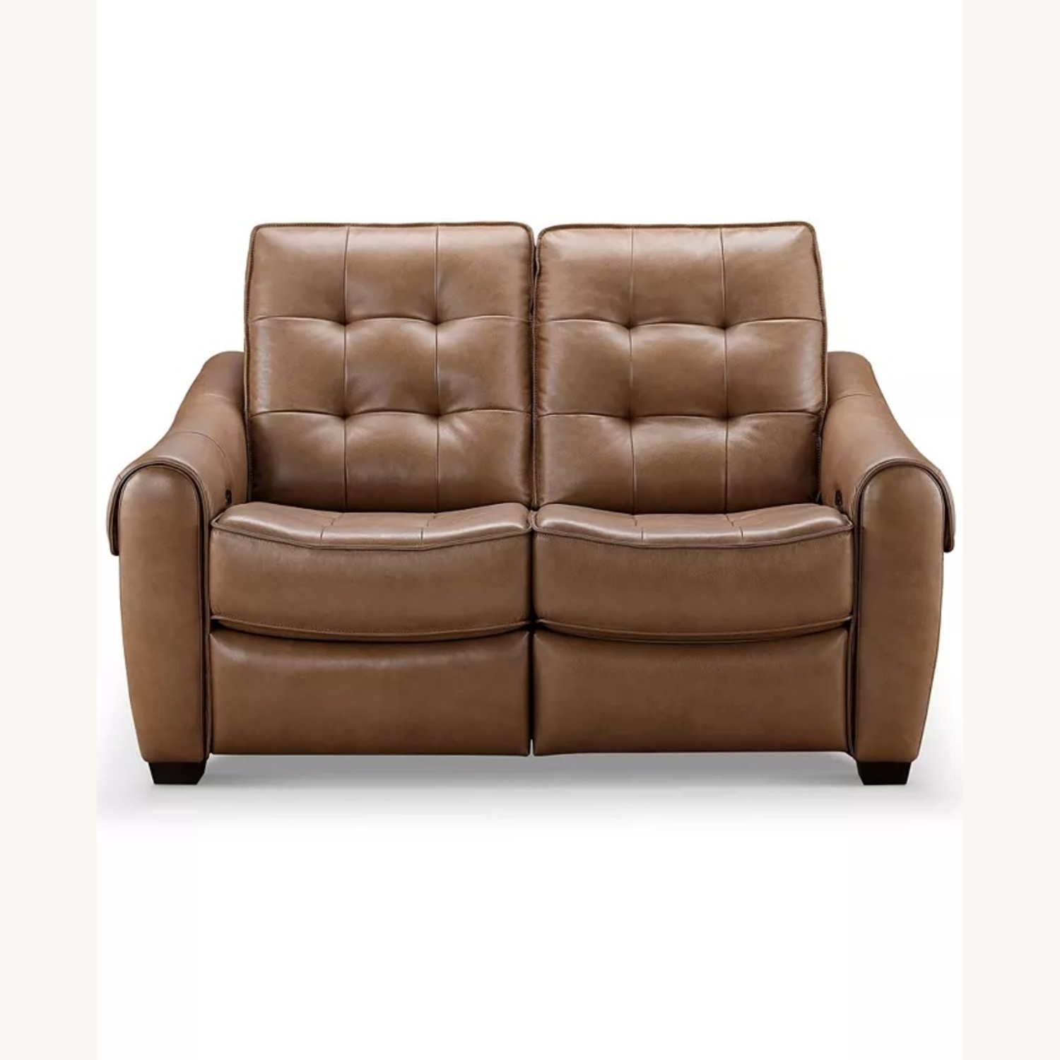 Macy’s Gray Loveseat - image-4