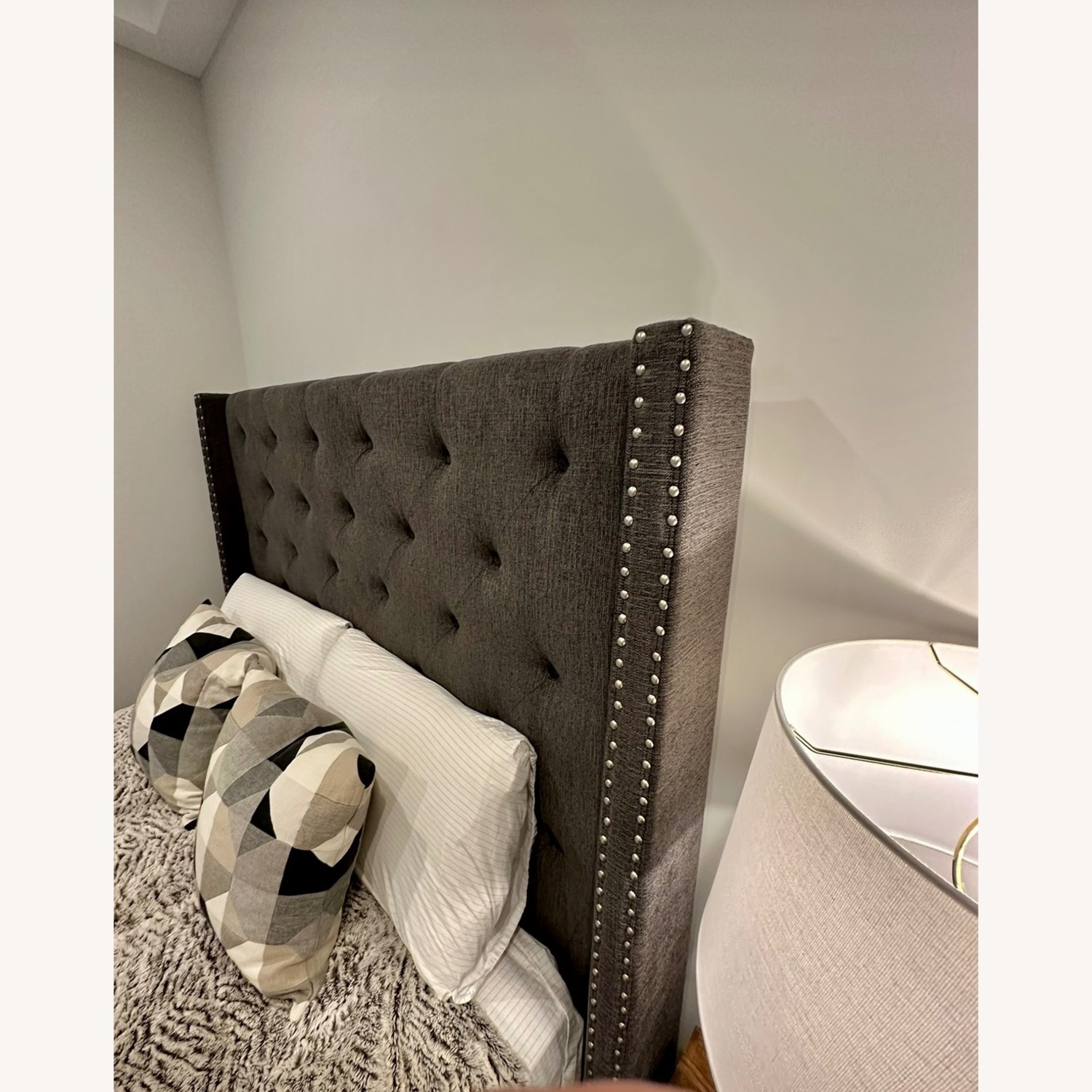 Raymour & Flanigan Quinn Upholstered Bed - image-3