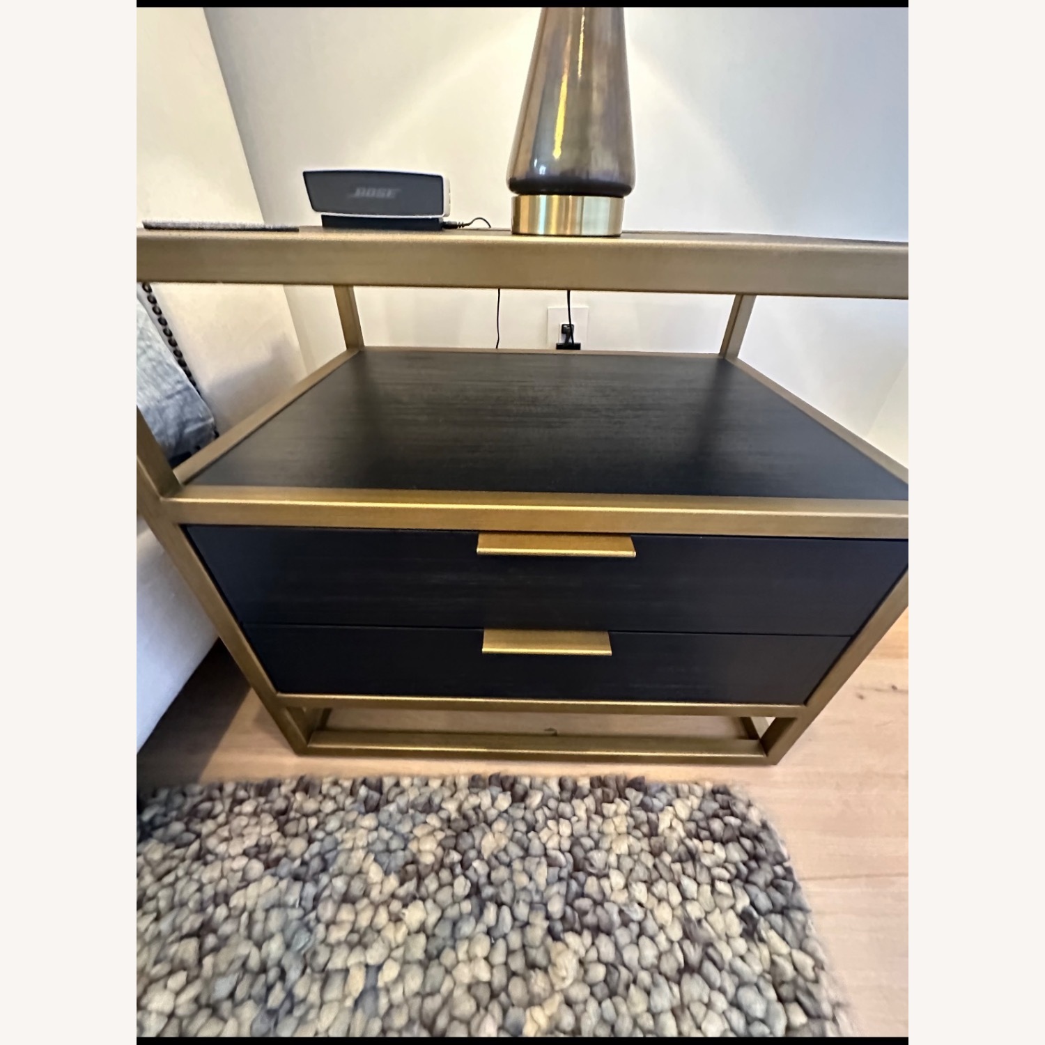 Crate & Barrel Oxford Set of 2 Nightstands - image-4