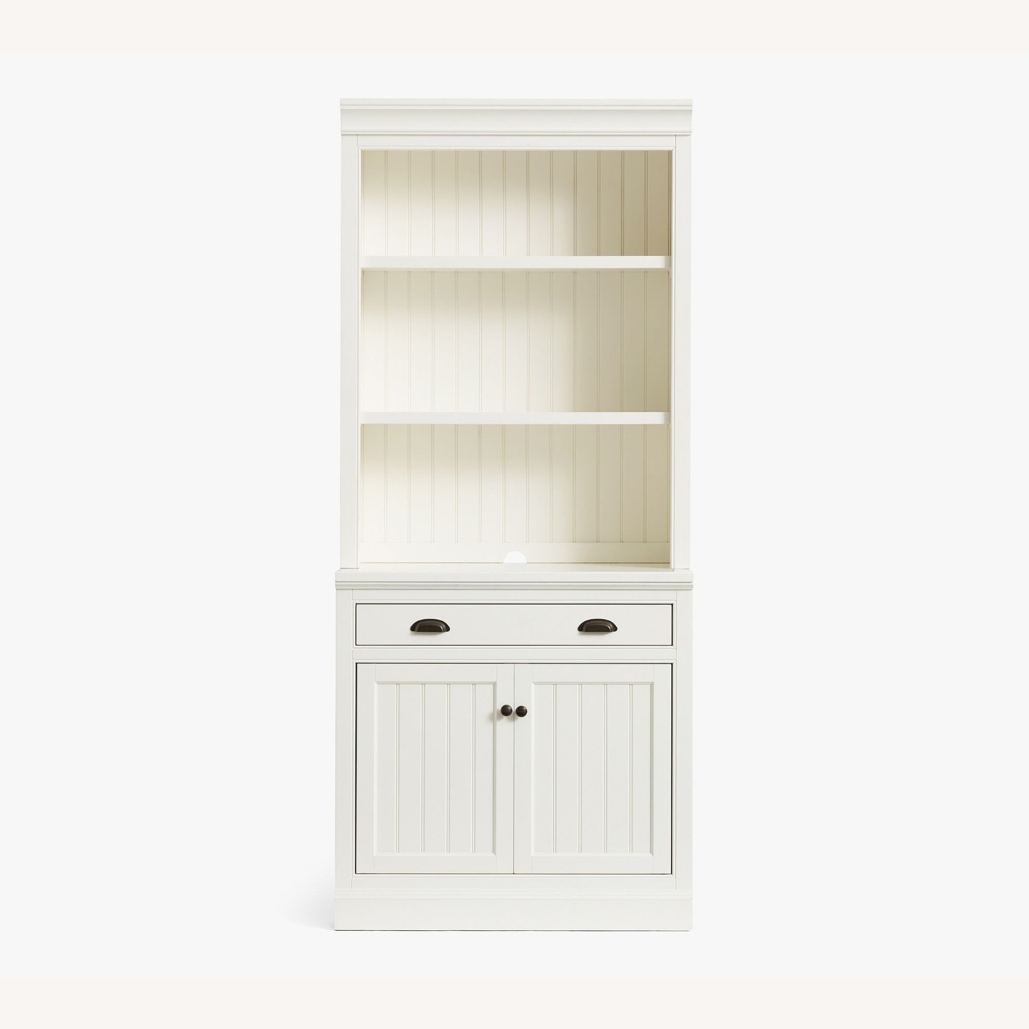 Pottery Barn Aubrey Bookcase with Doors - image-3