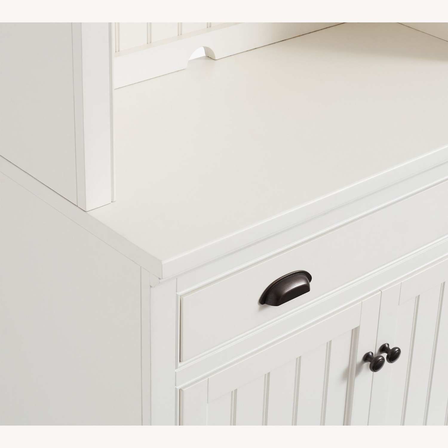 Pottery Barn Aubrey Bookcase with Doors - image-5