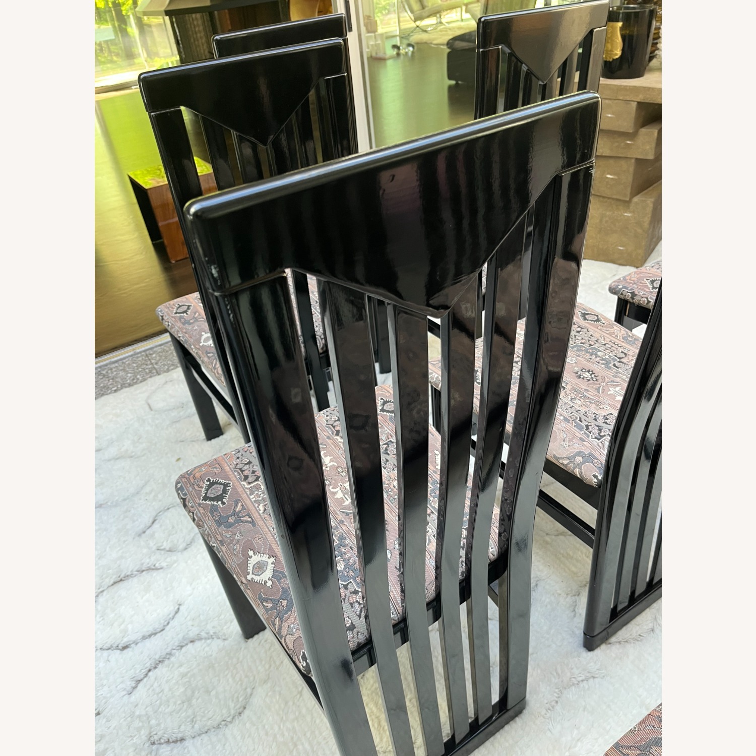 Vintage Italian MCM Mid-Century Dining Chairs (10) - image-8