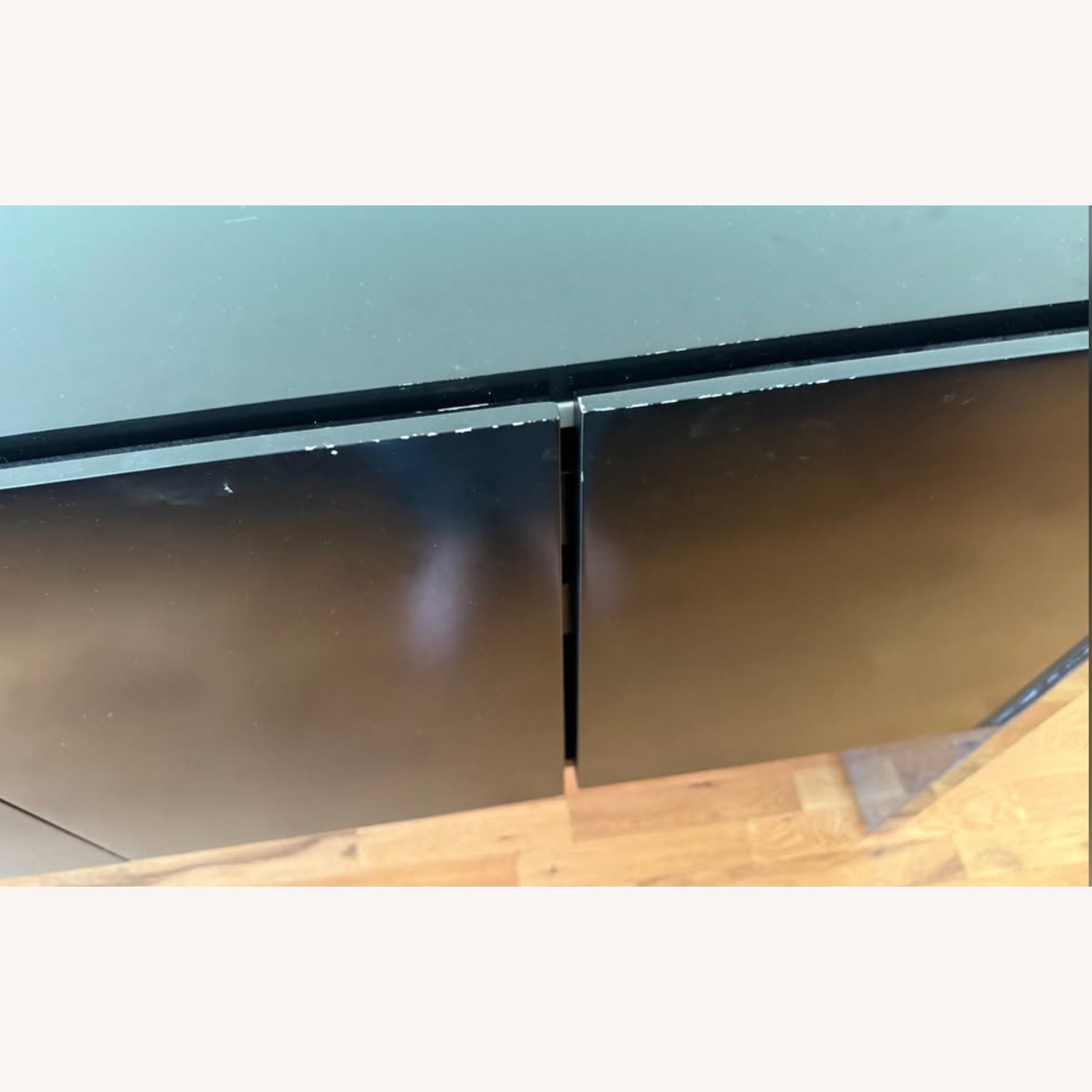 Milo Baughman Thayer Coggin Black and Chrome - image-4