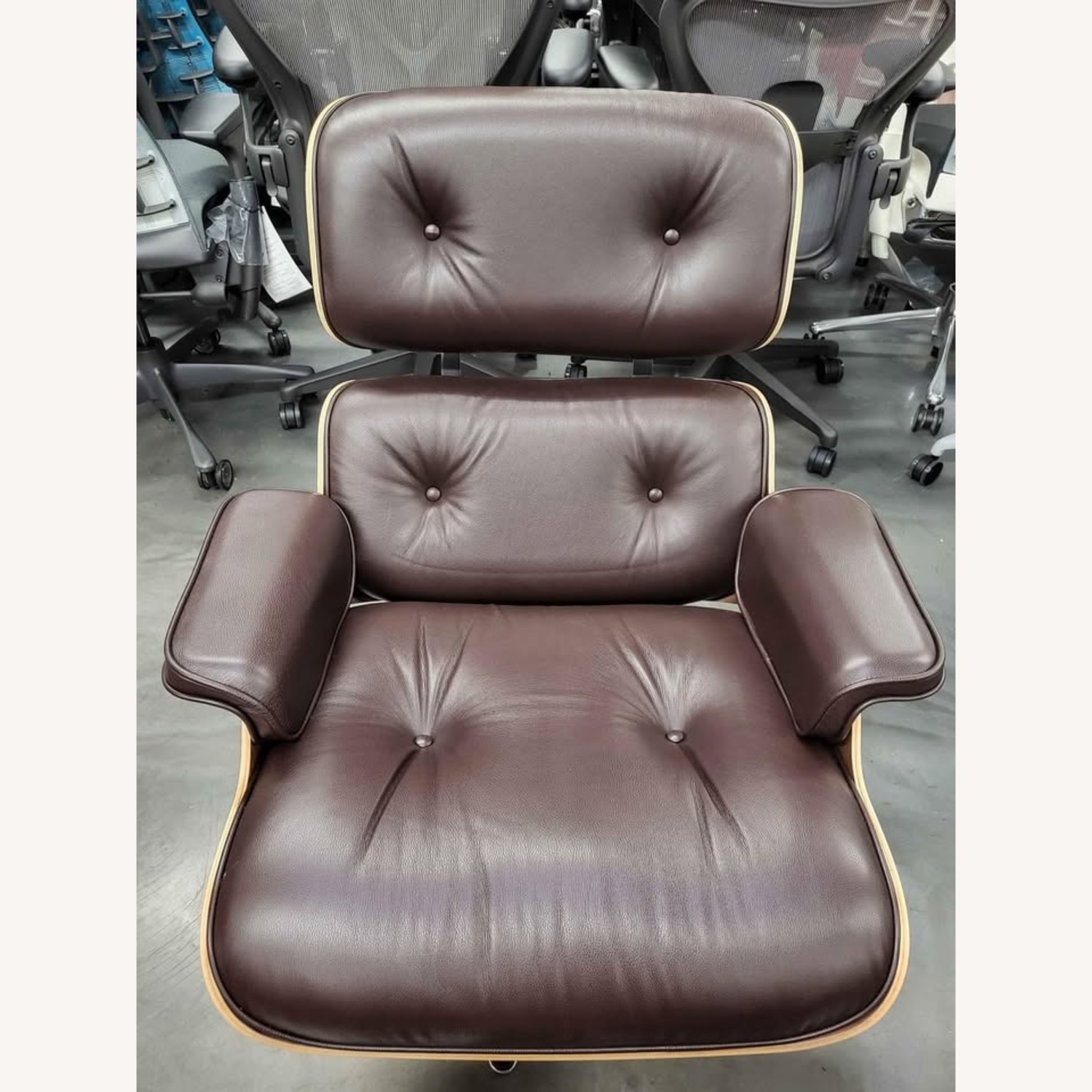 Herman Miller Eames Brown Lounge Chair & Ottoman - image-7