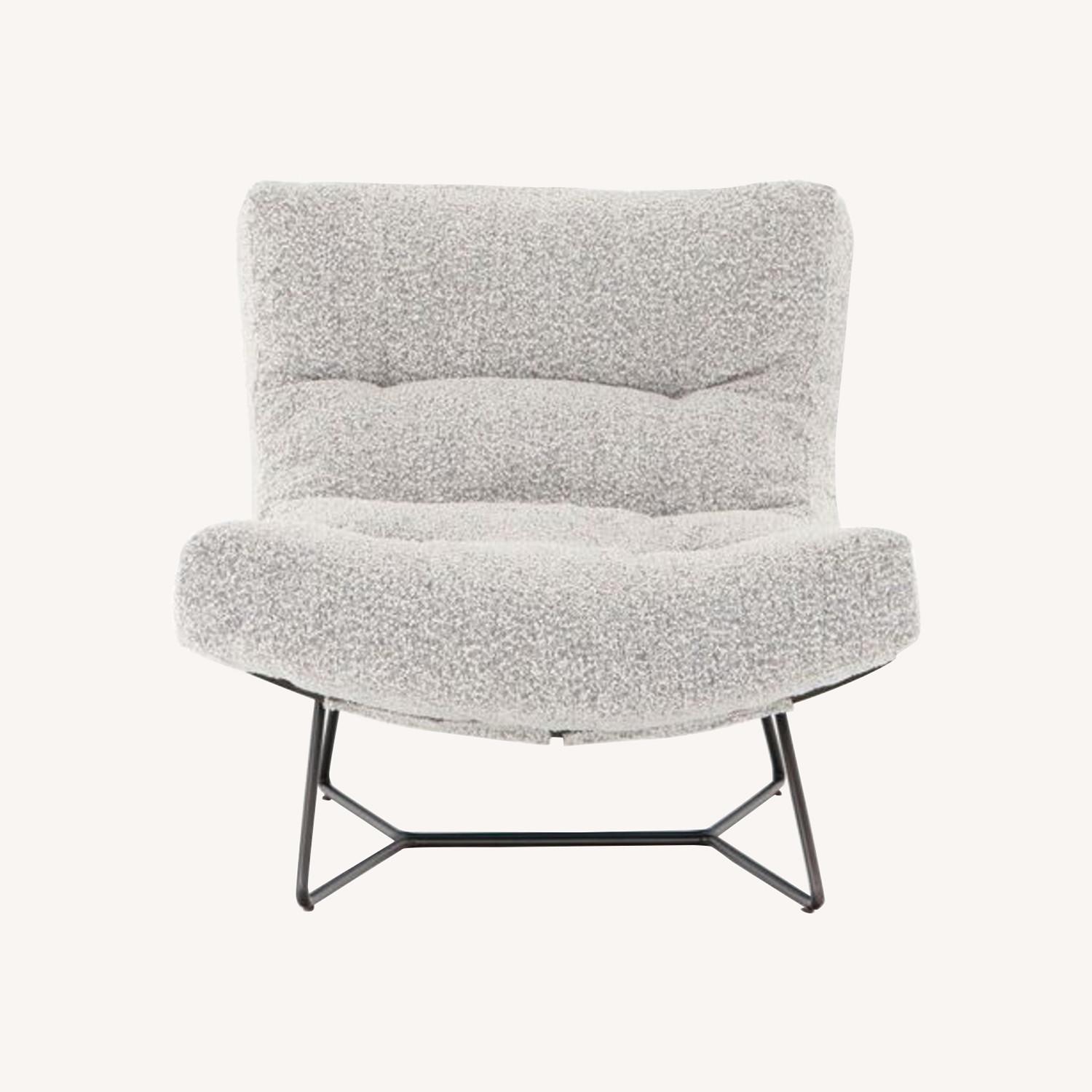Four Hands Kensington Hoover Chair Knoll Domino - image-0