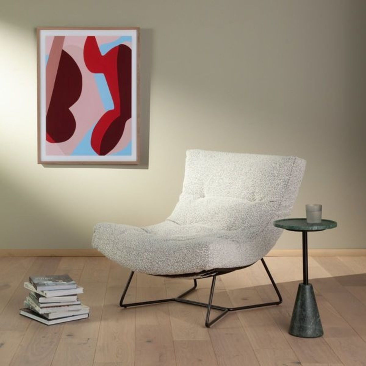 Four Hands Kensington Hoover Chair Knoll Domino - image-2