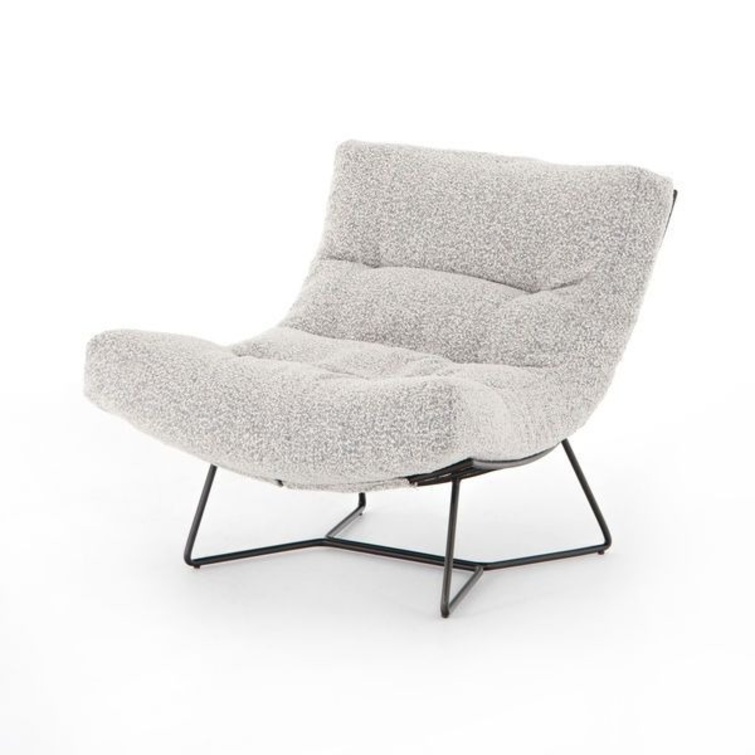 Four Hands Kensington Hoover Chair Knoll Domino - image-4