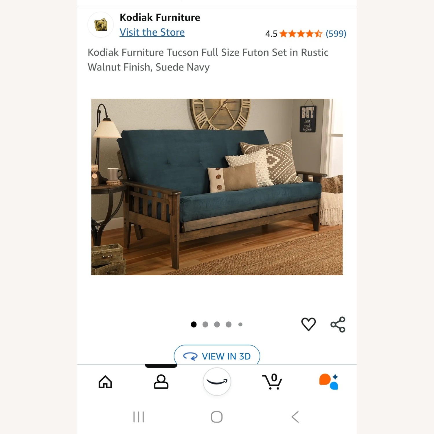 Sofa Cum Bed with Mattress - image-3