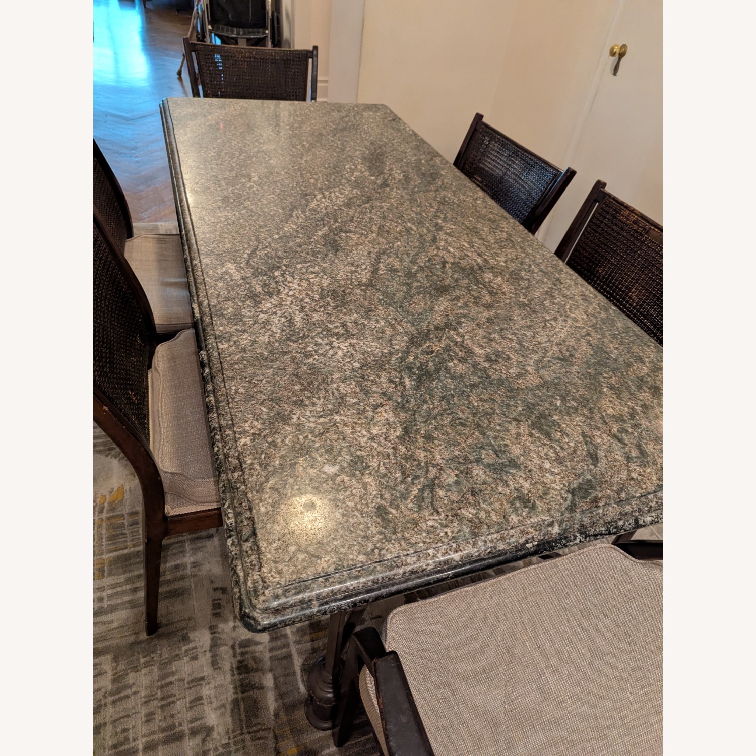  Vintage Granite Dining Table  - image-4