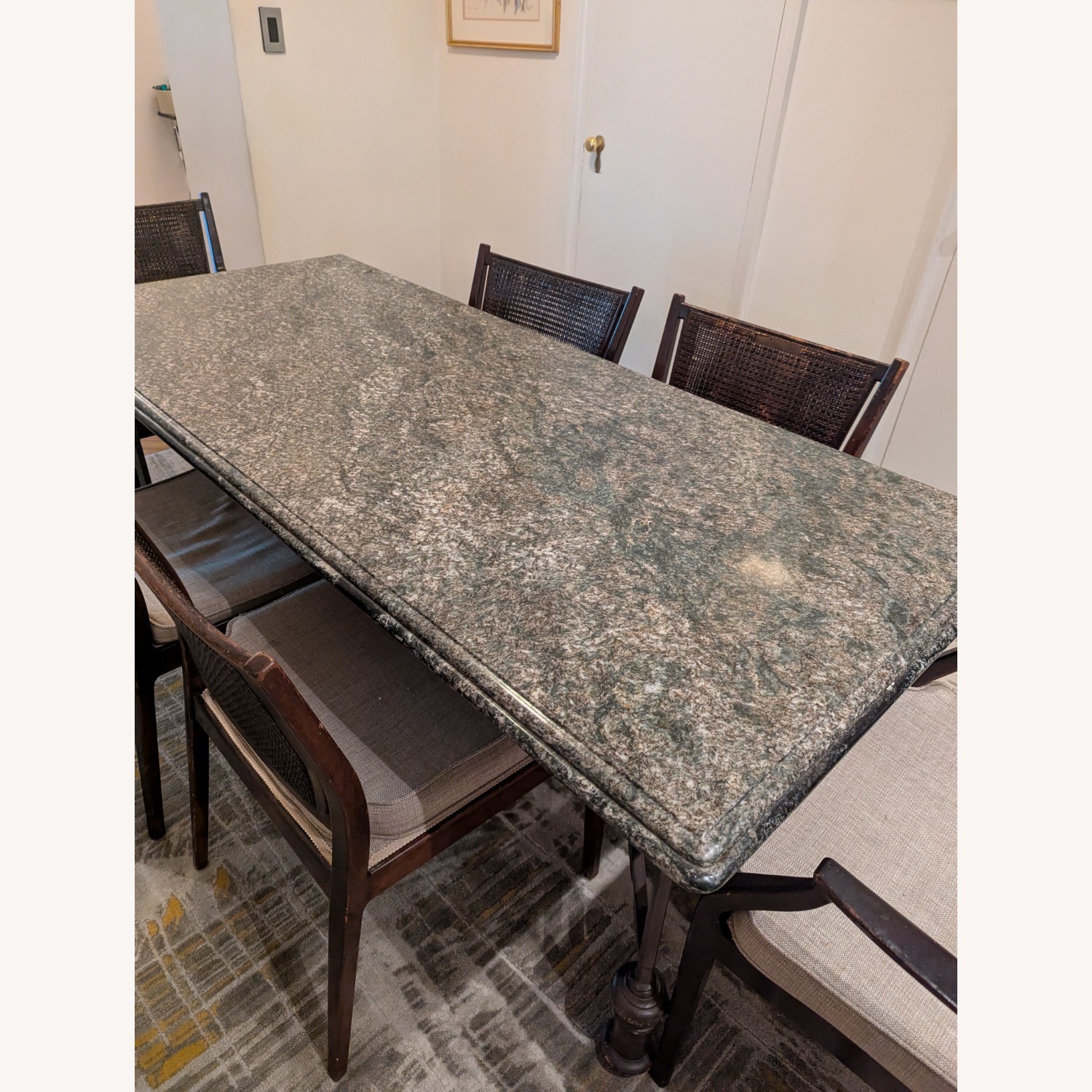  Vintage Granite Dining Table  - image-7