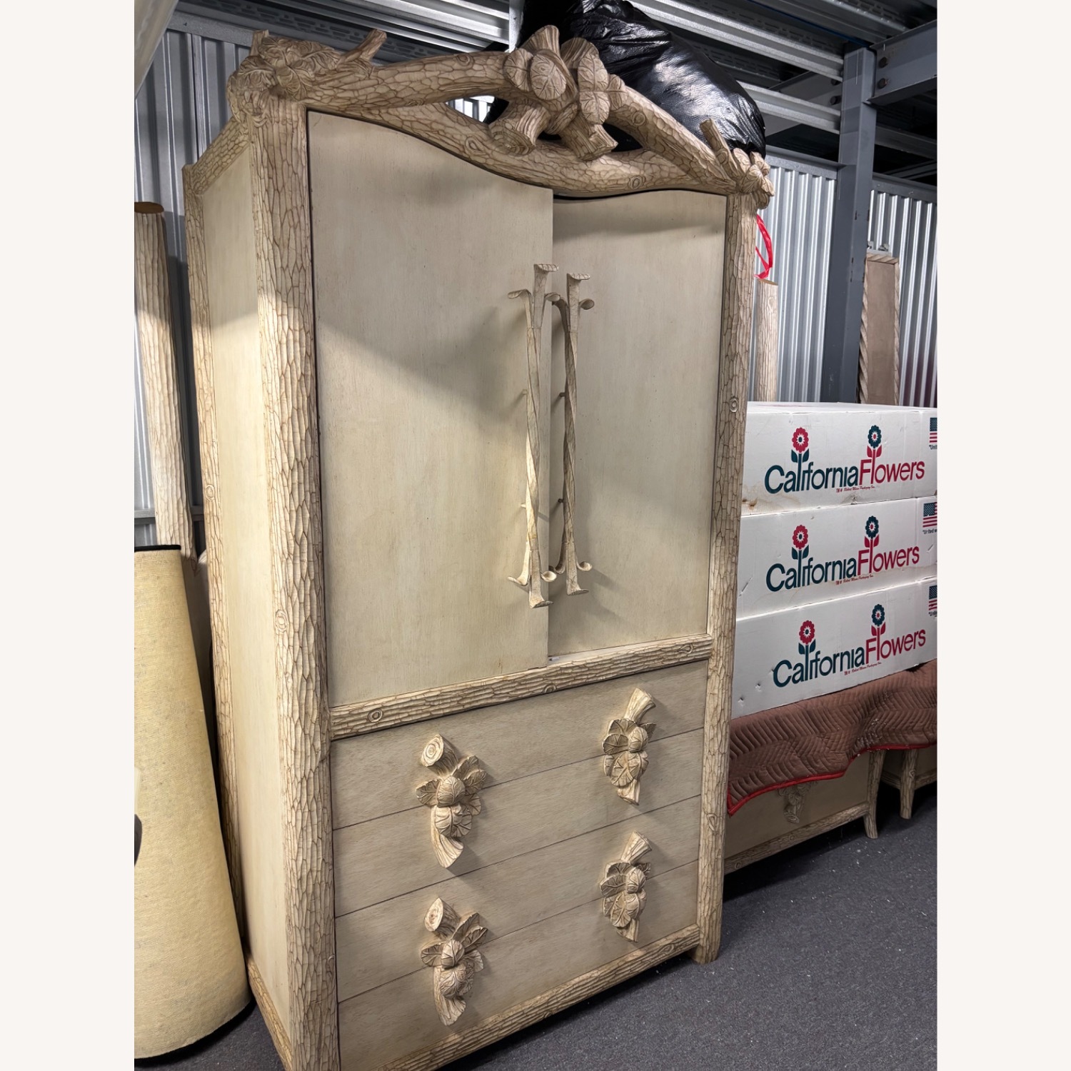 Uniquely Decorated Armoire - image-1