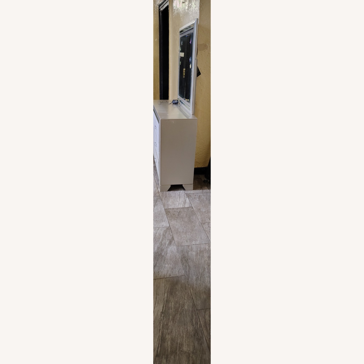 Gray Dresser with Mirror  - image-2