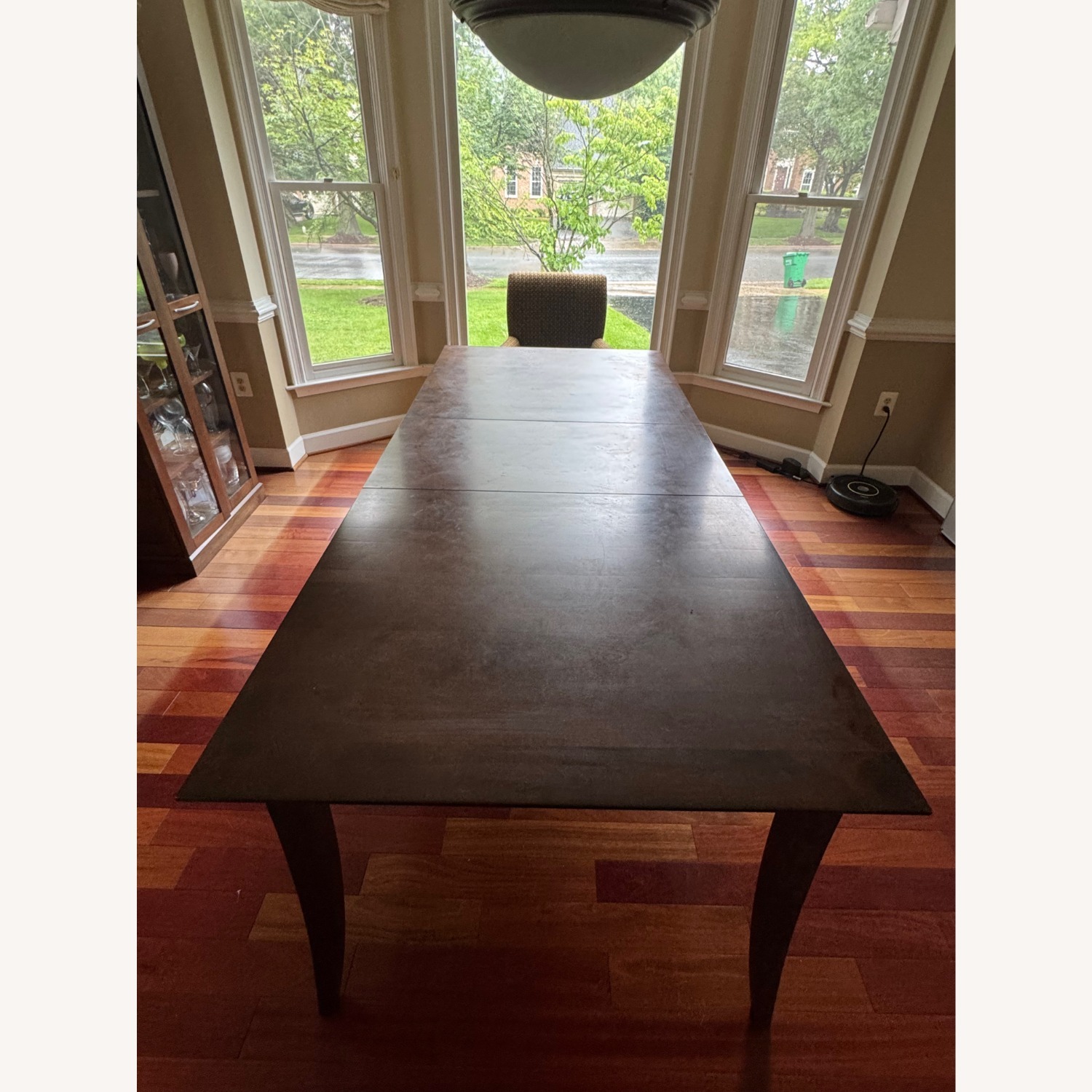 Dark Wood Dining Room Table - image-3