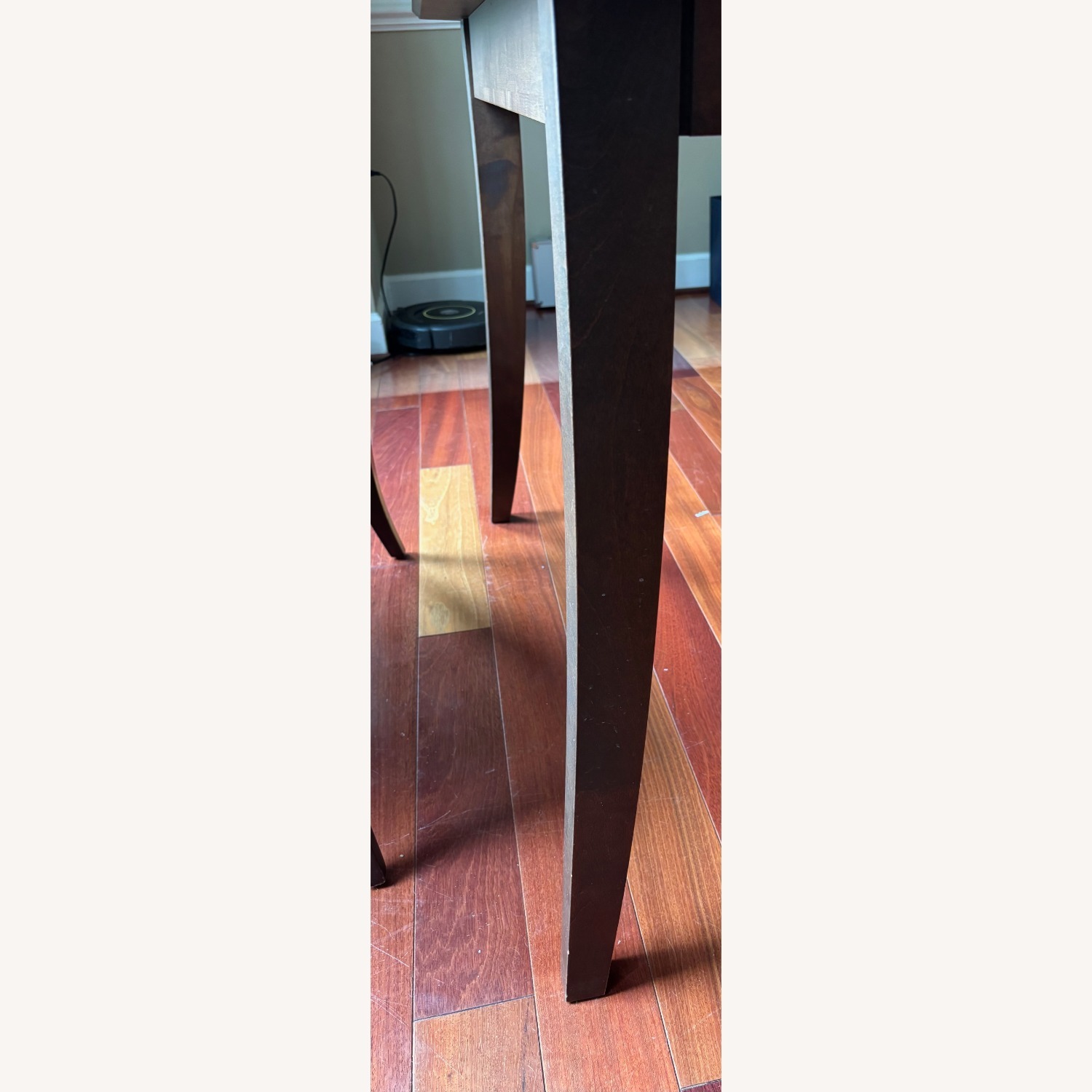 Dark Wood Dining Room Table - image-1