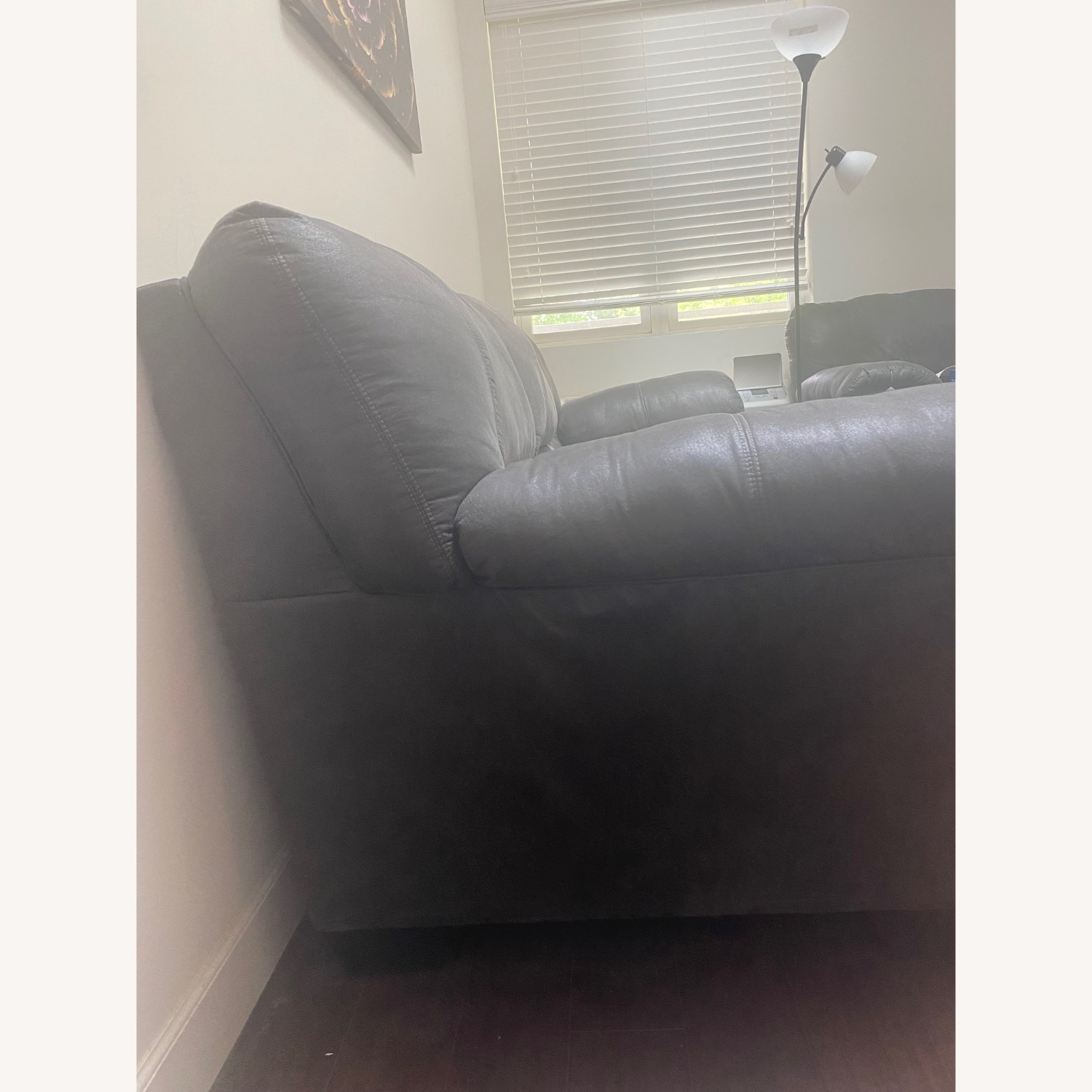 Ashley Bladen Dark Grey 3-Seater Sofa - image-2