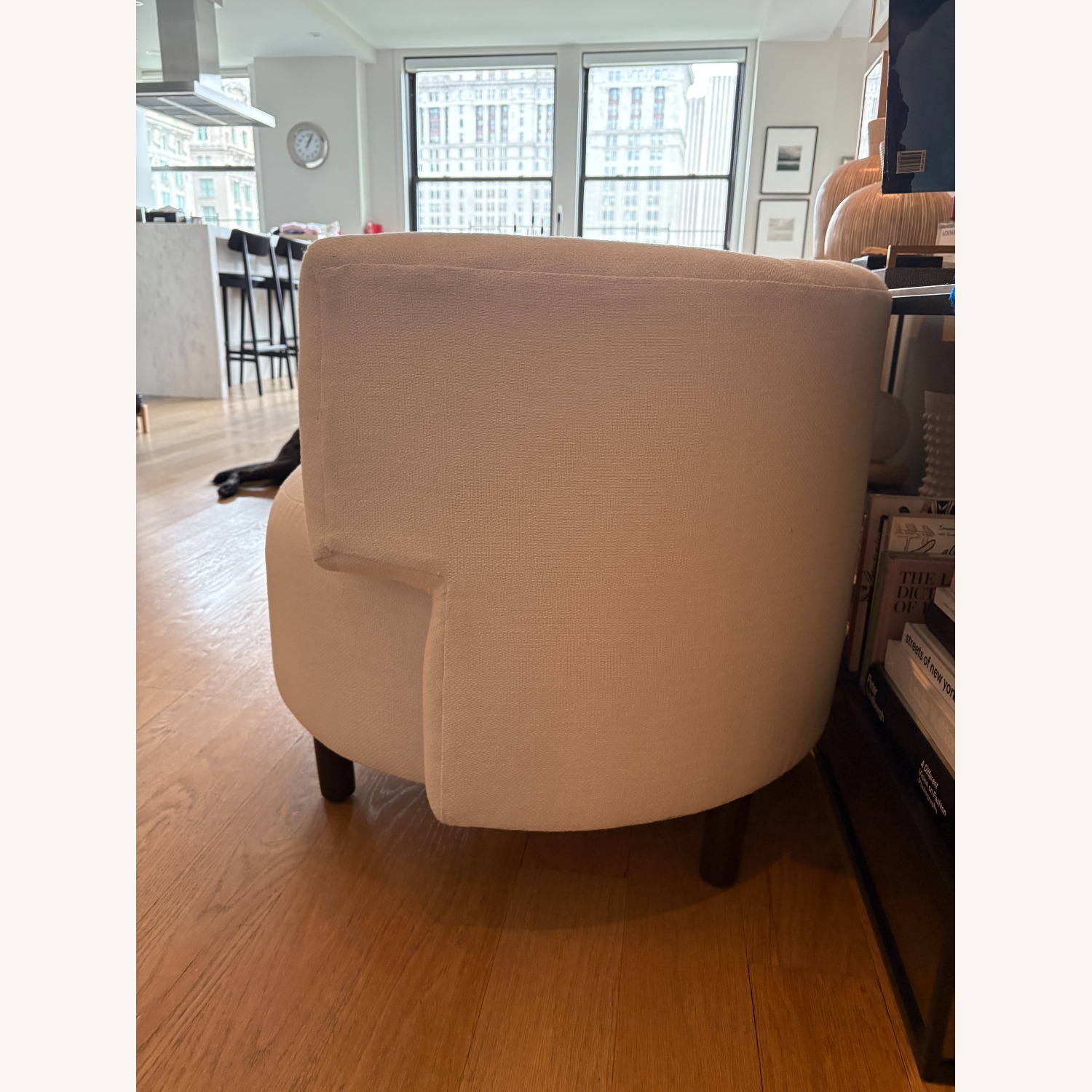 Custom Chairs Recovered in Romo Fabric - image-5