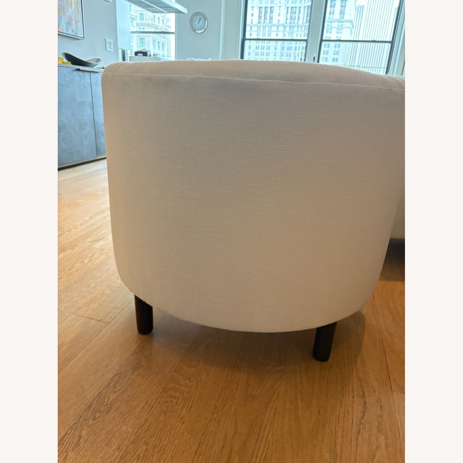 Custom Chairs Recovered in Romo Fabric - image-4