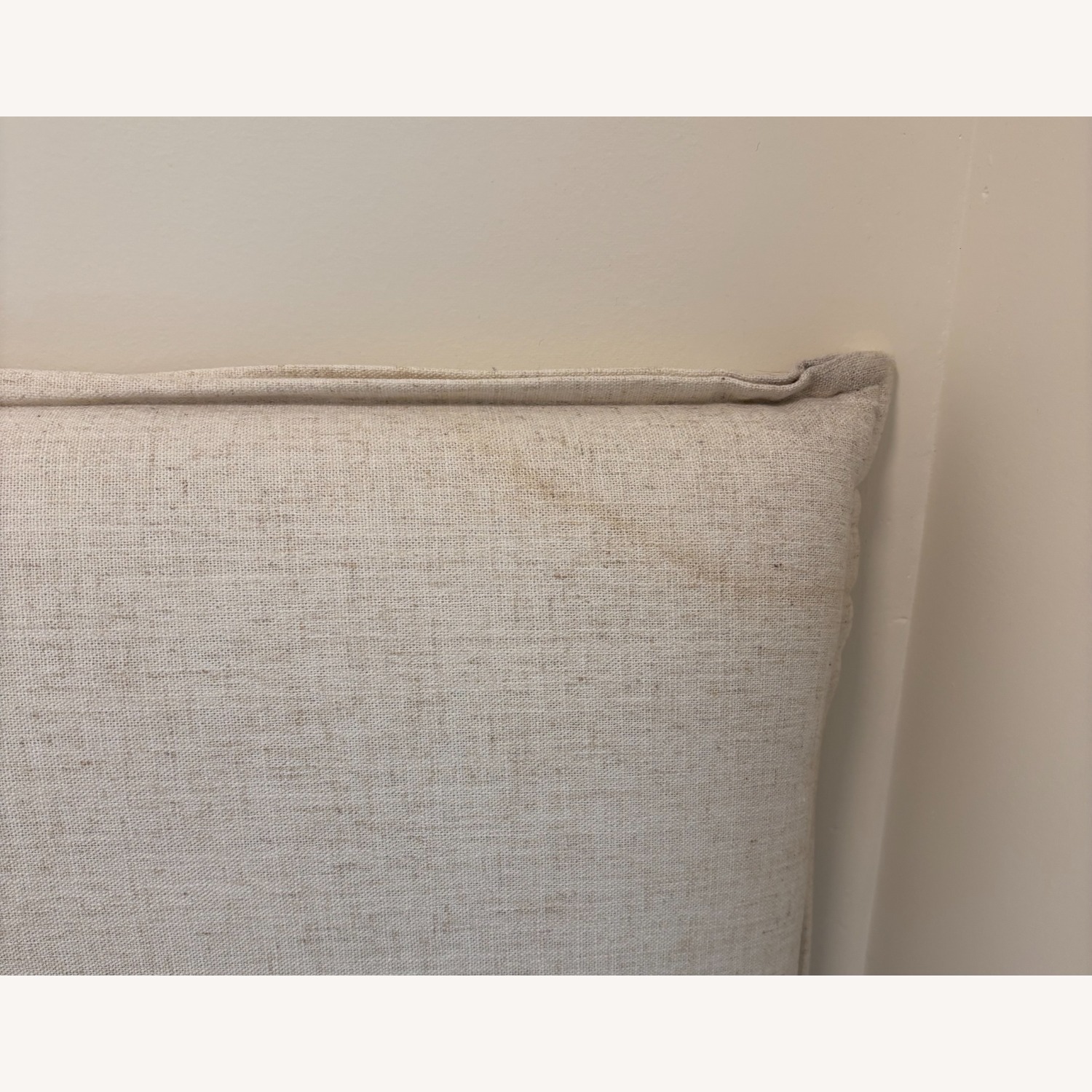 French Seam Headboard - Full - Neutral Linen - image-2