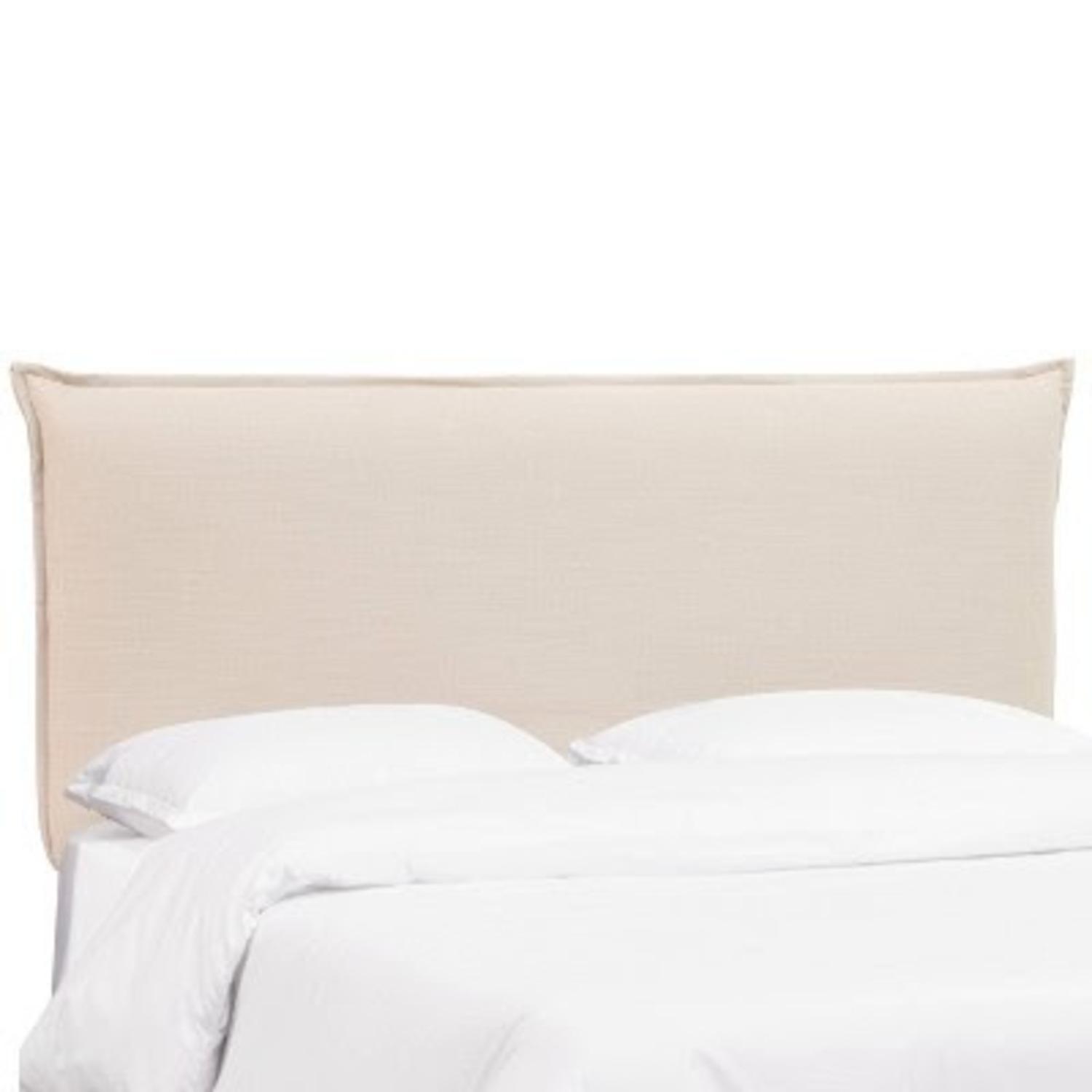 French Seam Headboard - Full - Neutral Linen - image-1