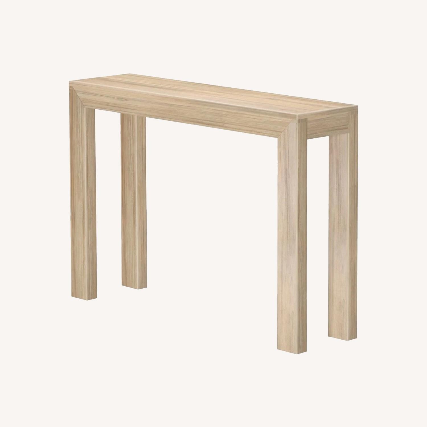 Plank and Beam Modern Console Table - 46" - Blonde - image-0