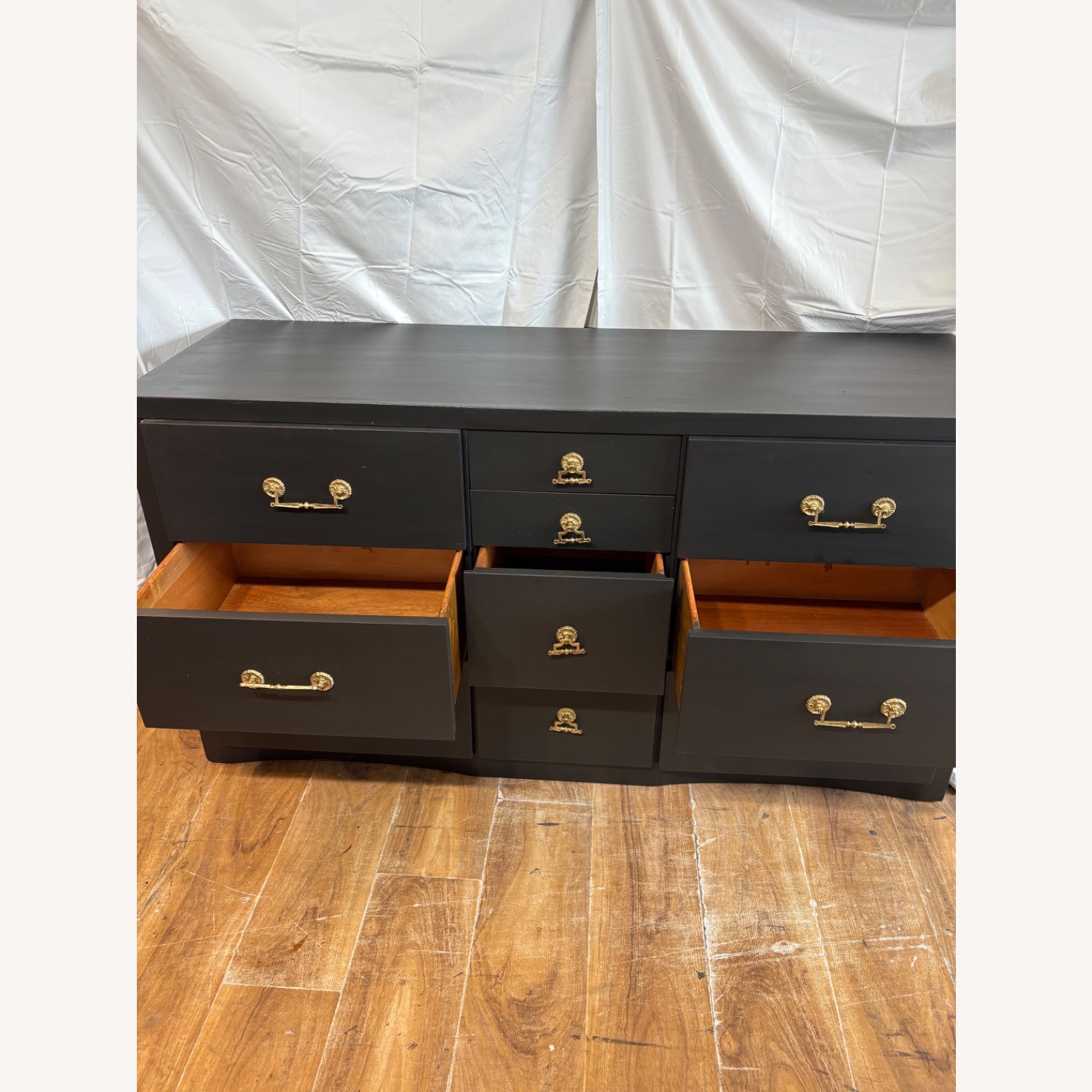 Black Tie 10 Draw Black Dresser - image-3