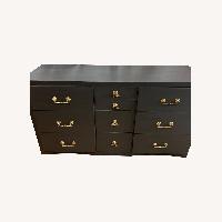 Black Tie 10 Draw Black Dresser