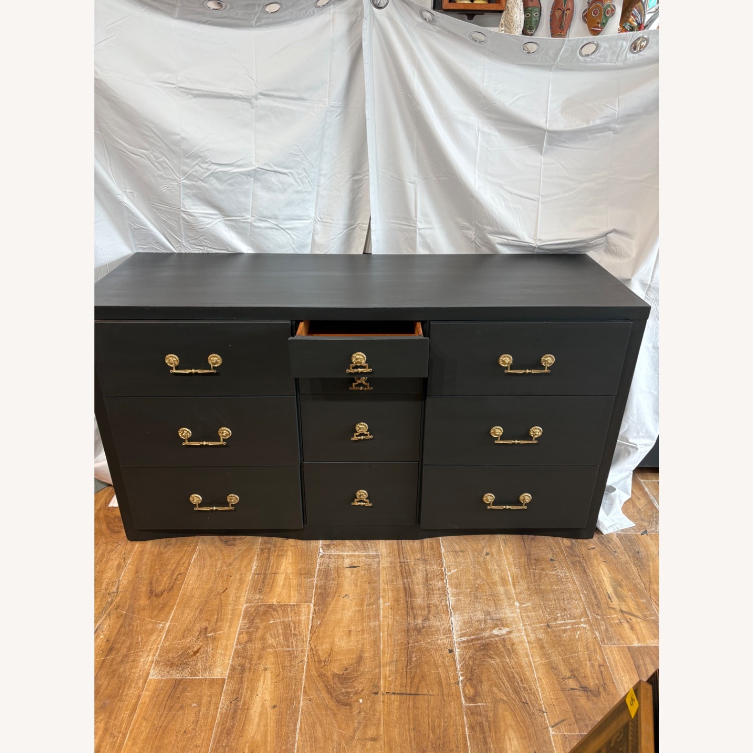 Black Tie 10 Draw Black Dresser - image-4