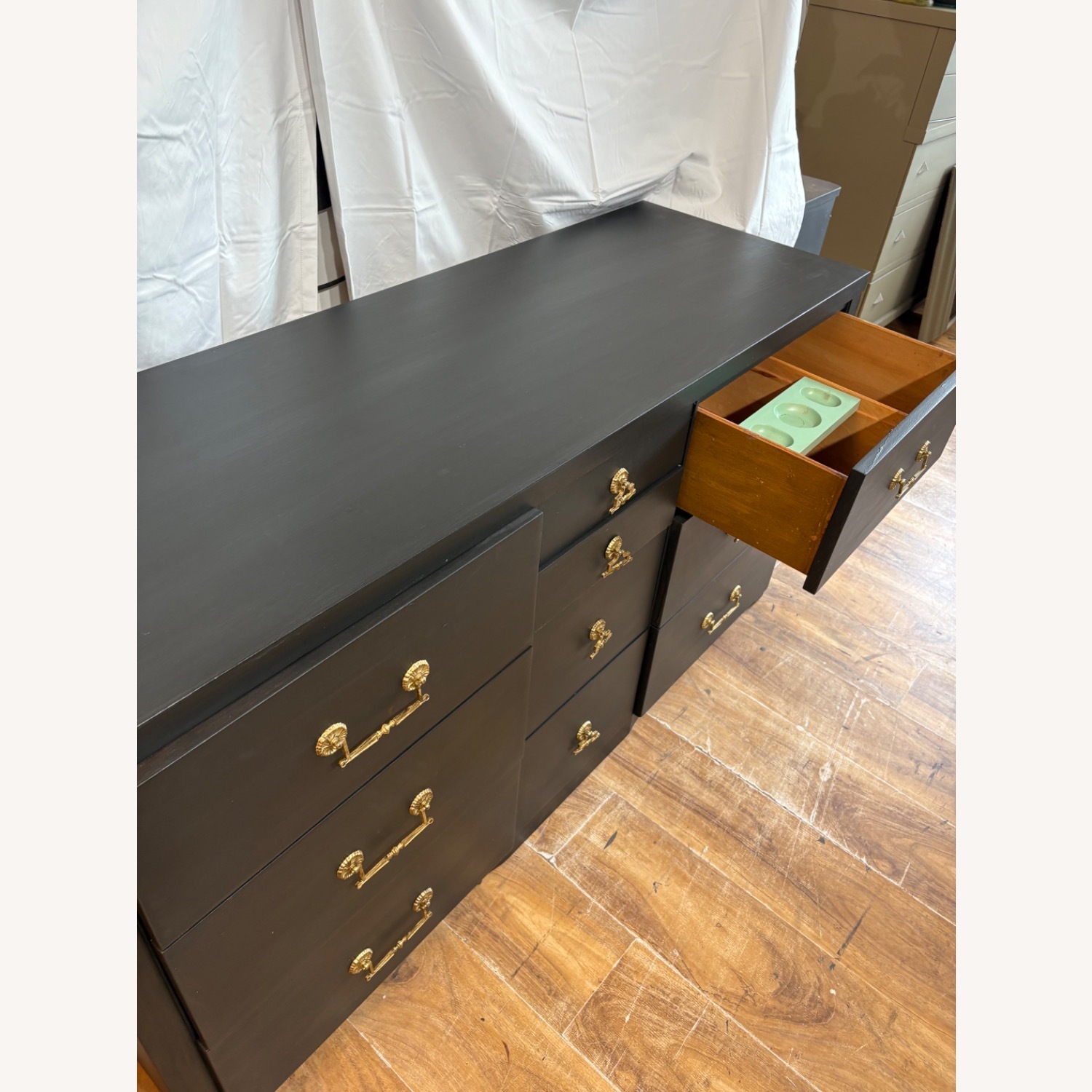 Black Tie 10 Draw Black Dresser - image-6