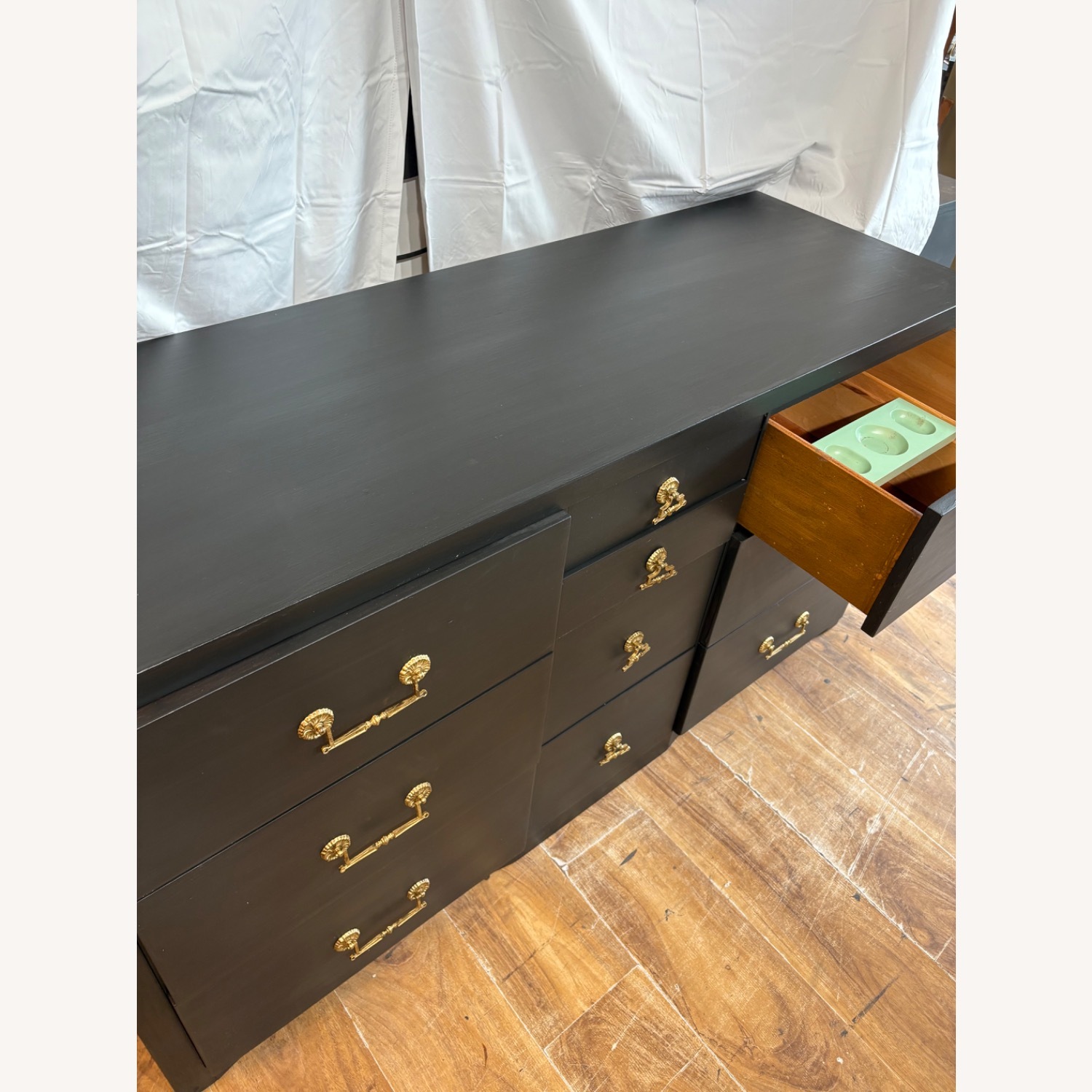 Black Tie 10 Draw Black Dresser - image-7