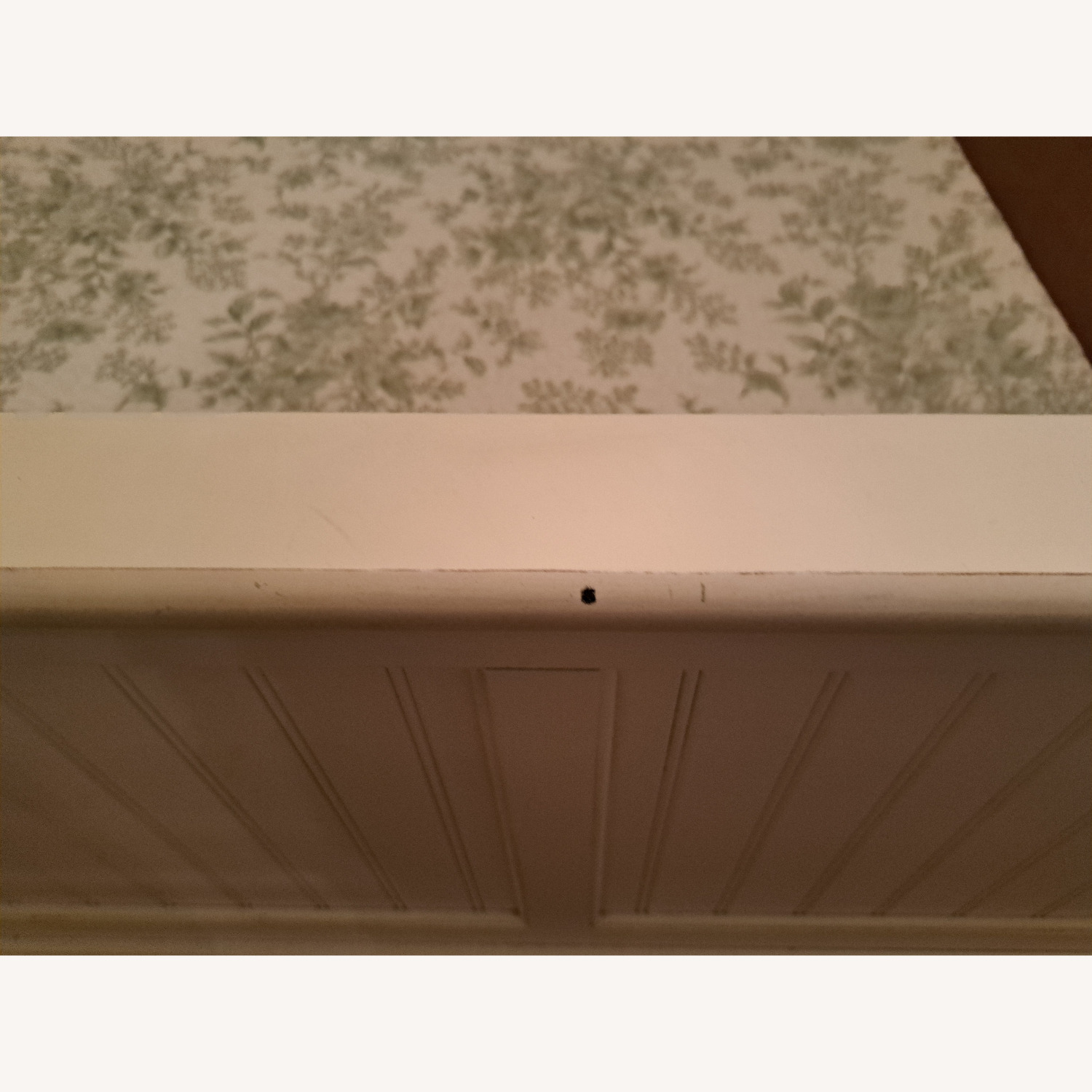 White Queen Headboard Footboard - image-3