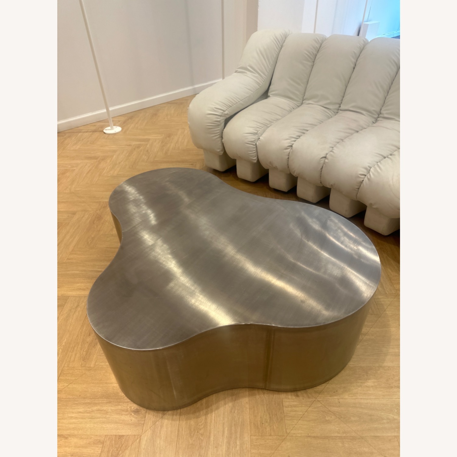 Seeger Table Steel Sesigner Table from Danmark - AptDeco