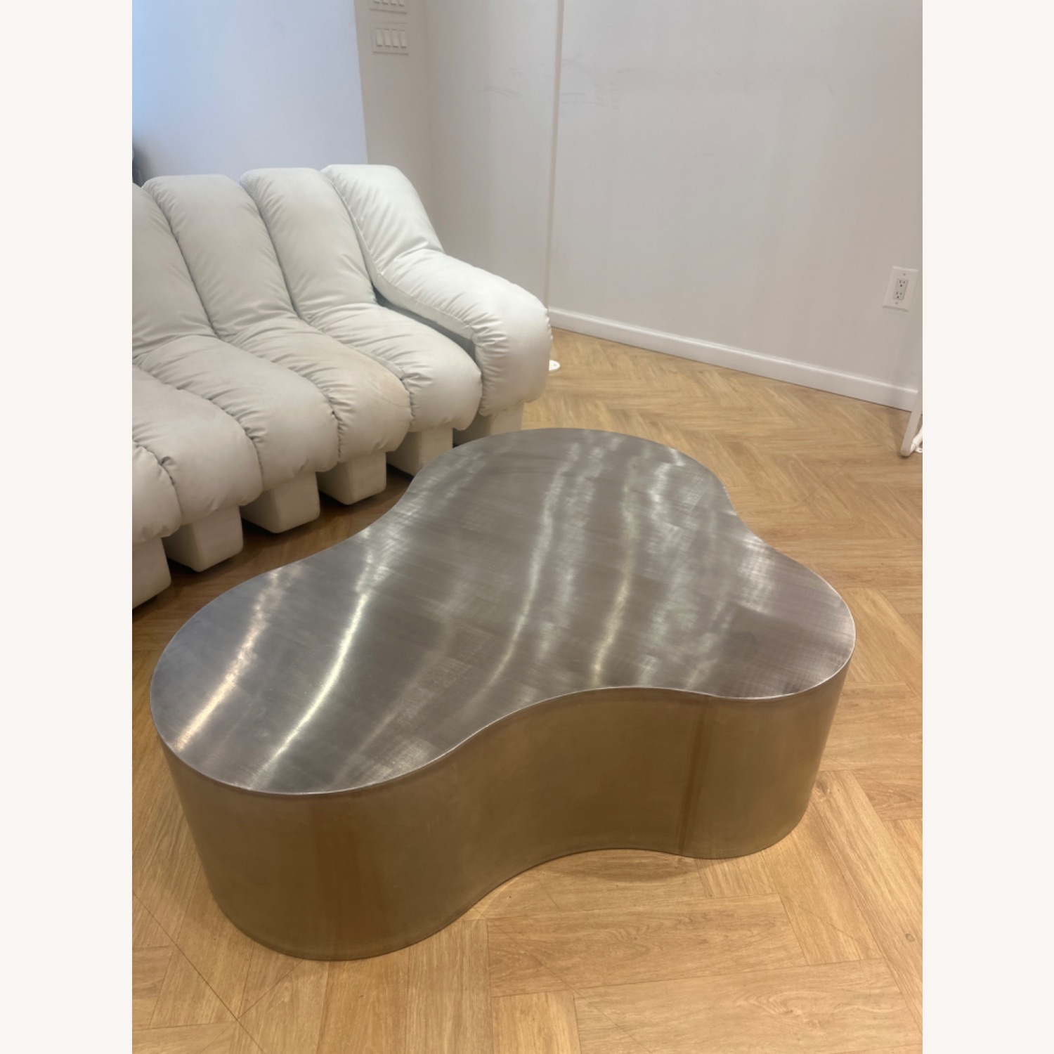 Seeger Table Steel Sesigner Table from Danmark - AptDeco