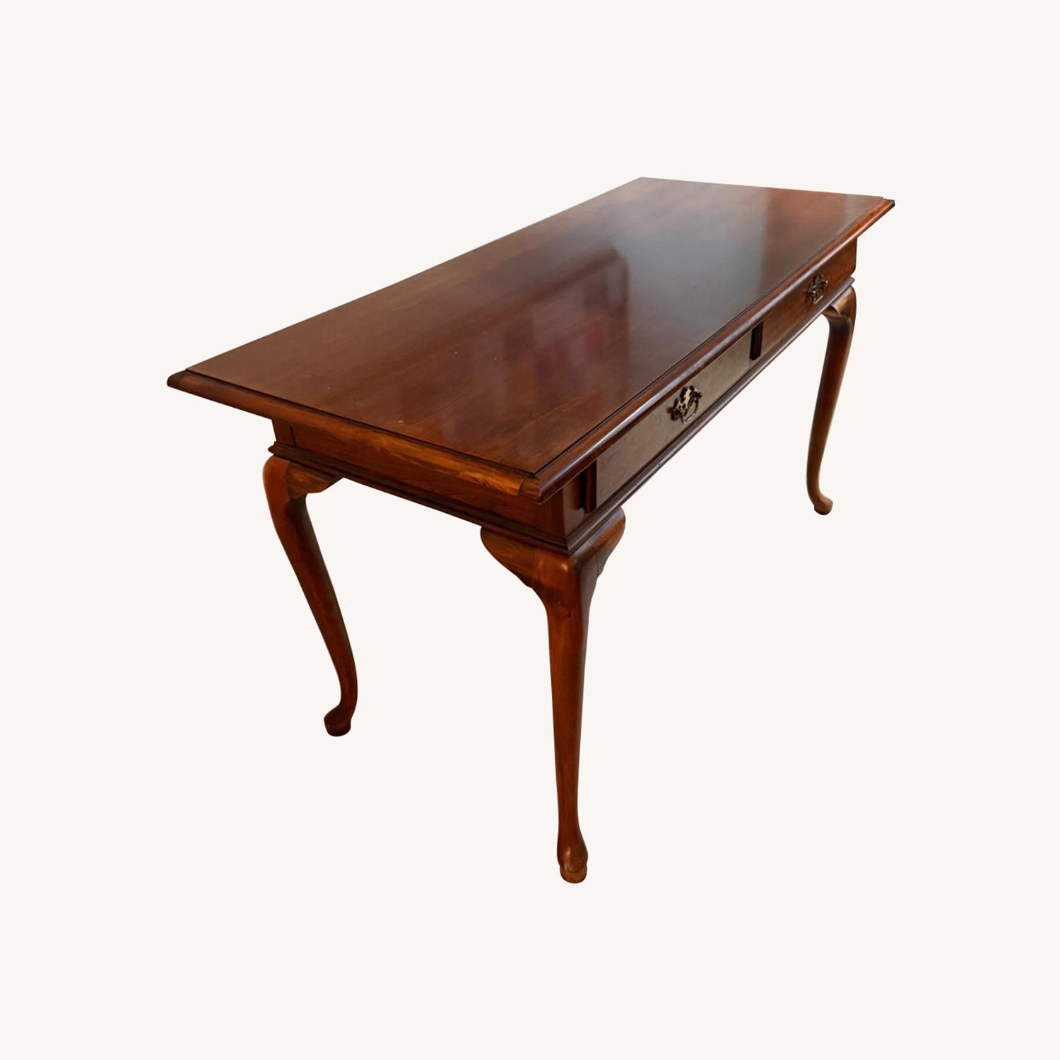 Vintage Queen Anne Style Desk - image-0