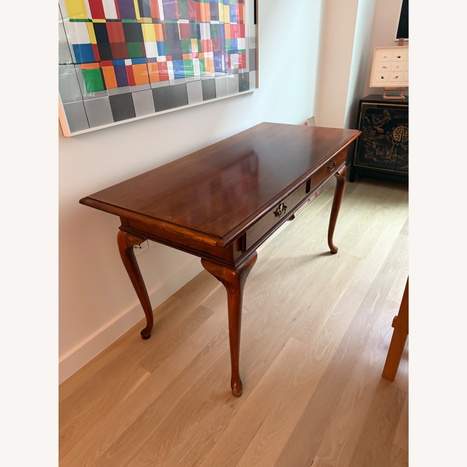 Vintage Queen Anne Style Desk - image-1