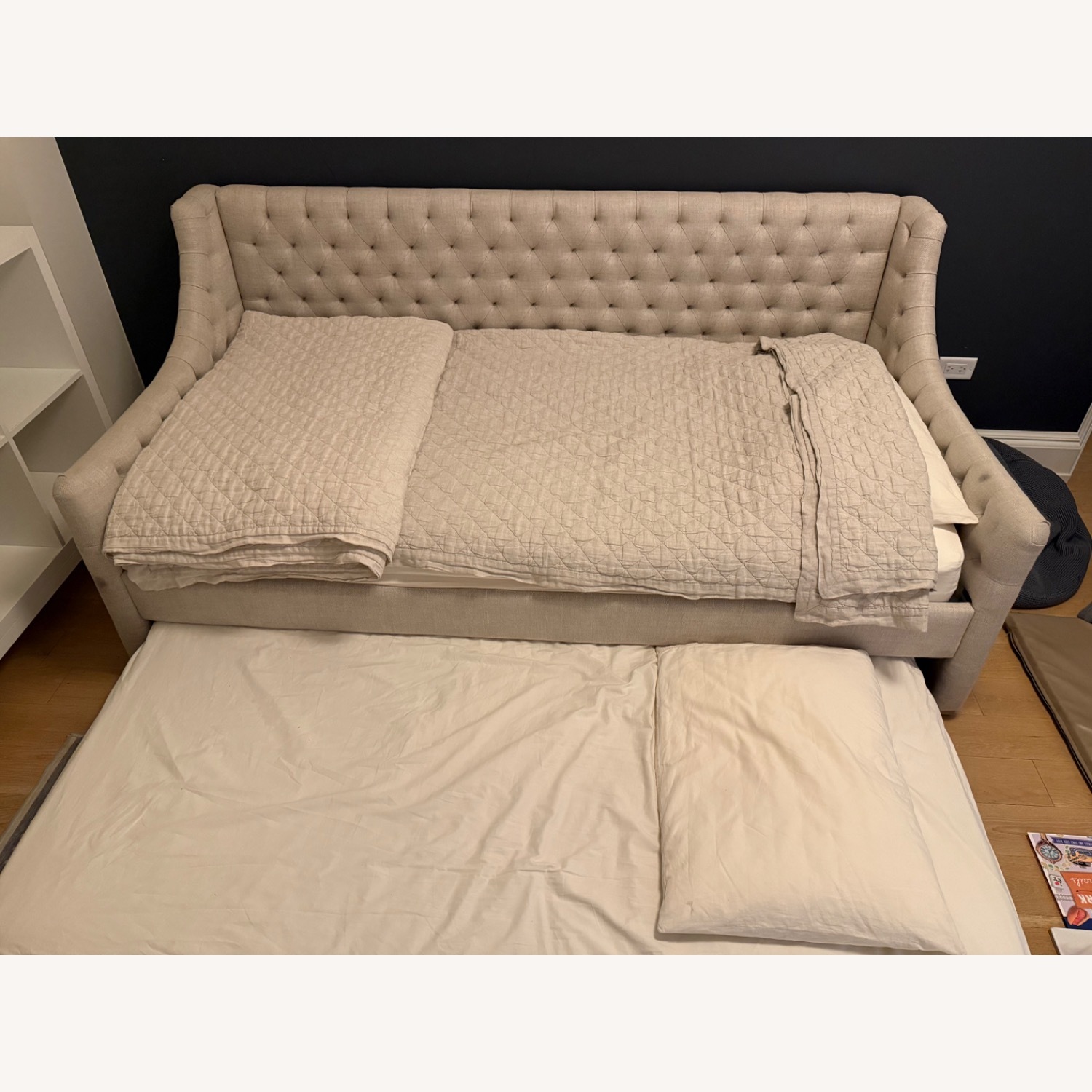 Restoration Hardware Devyn Linen Daybed - image-2