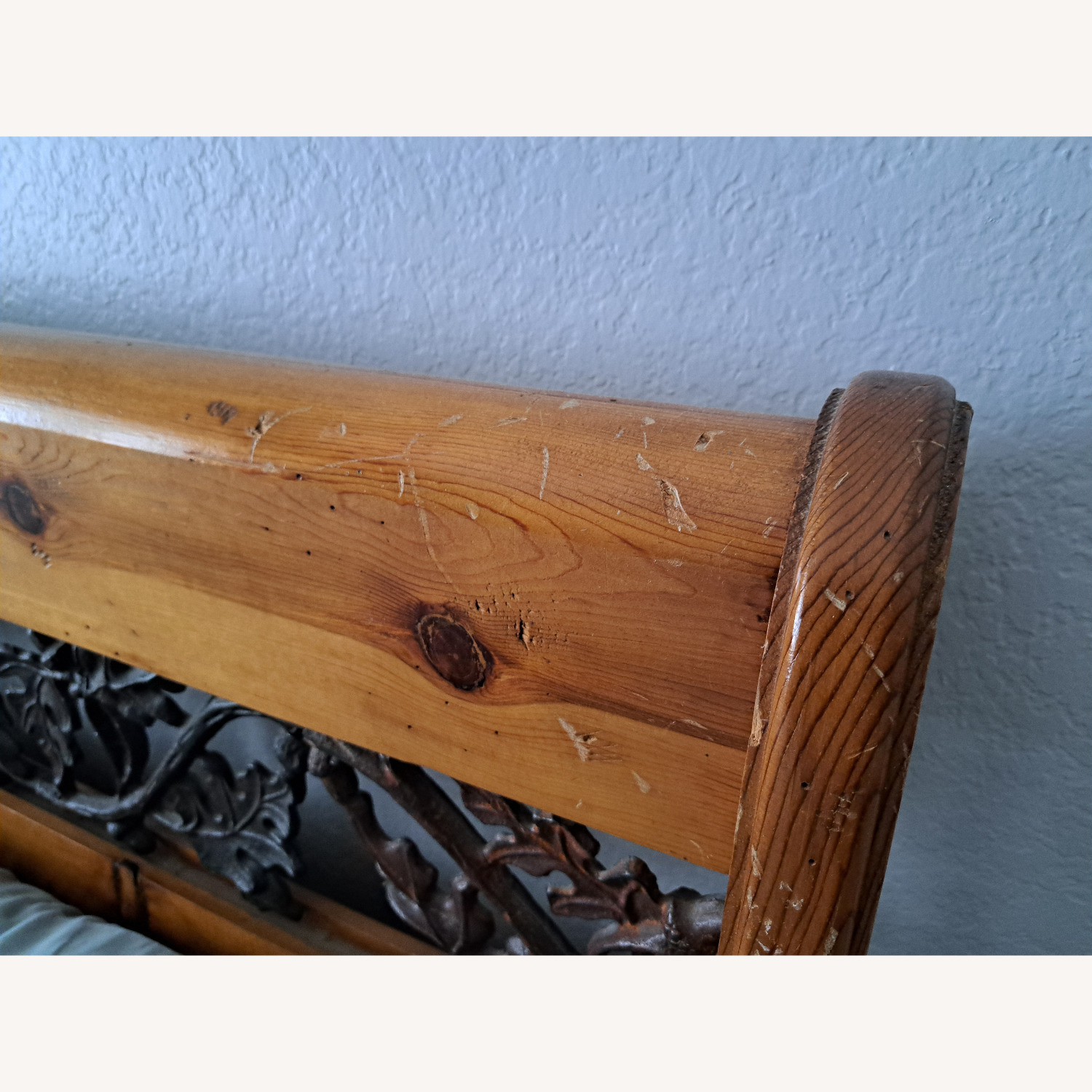 Queen Bed Head and Footboard - image-3