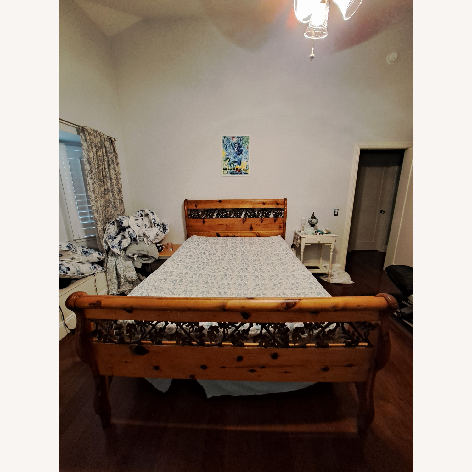 Queen Bed Head and Footboard - image-1