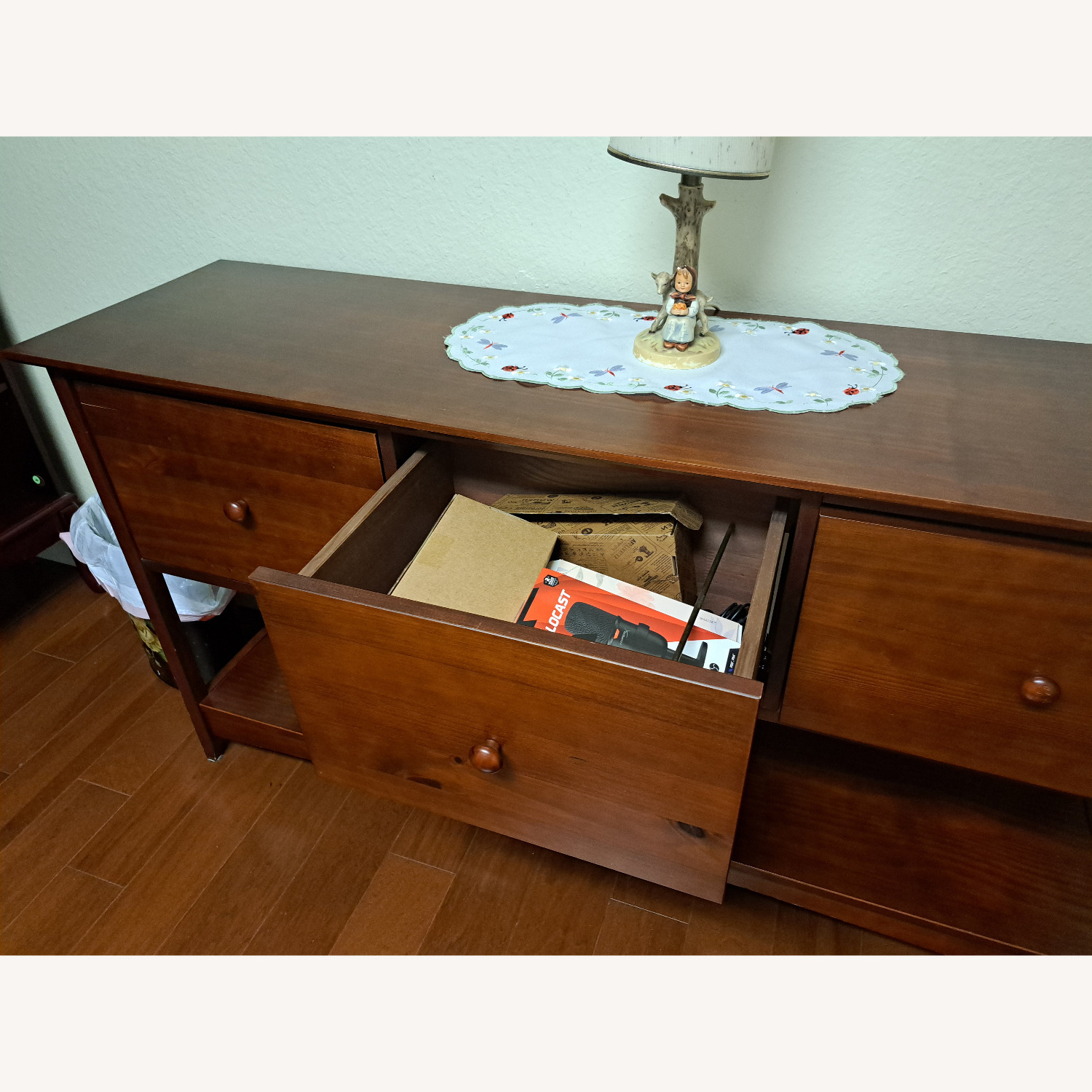  Console File Cabinet Table - image-3