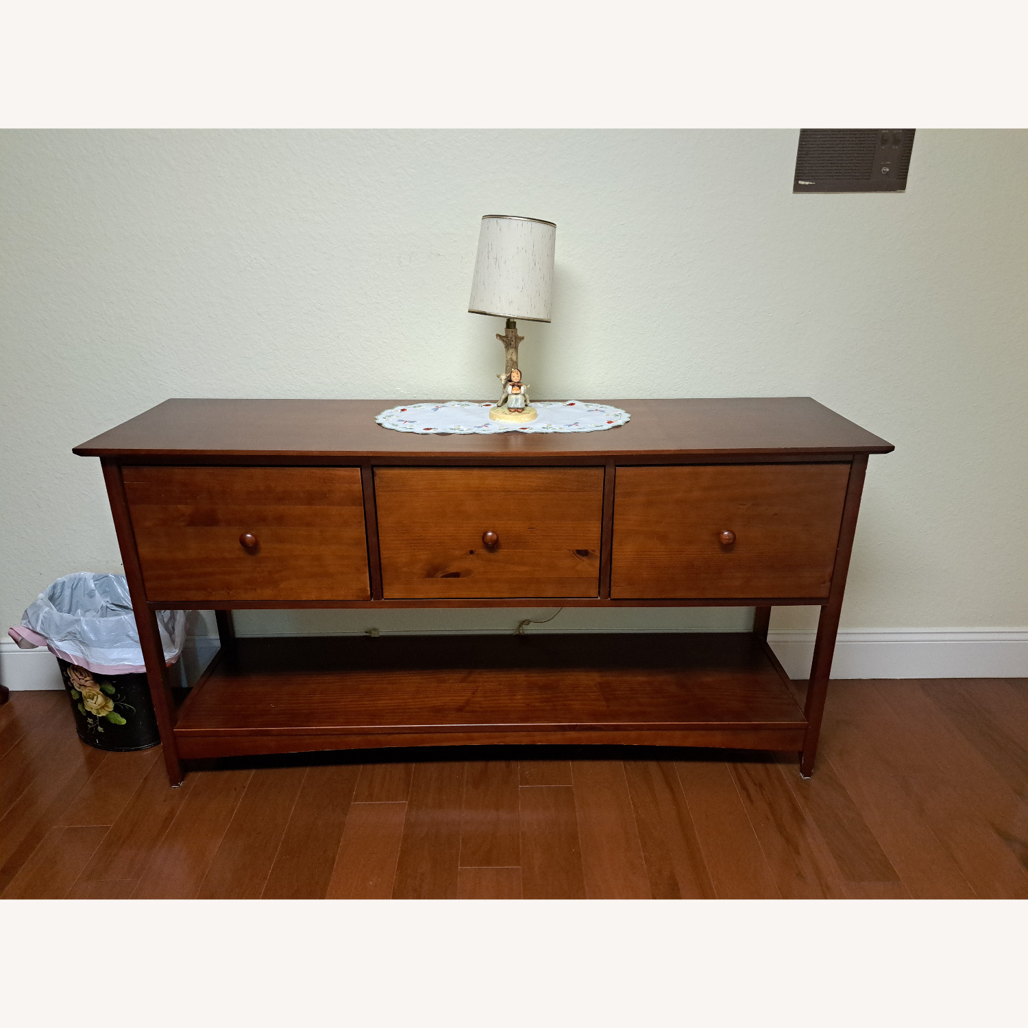  Console File Cabinet Table - image-1