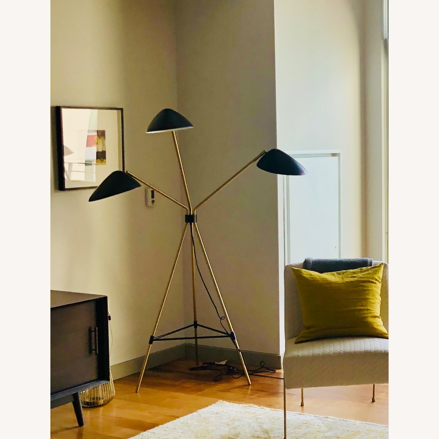 West Elm Mid-Century Tripod Floor Lamp - image-3